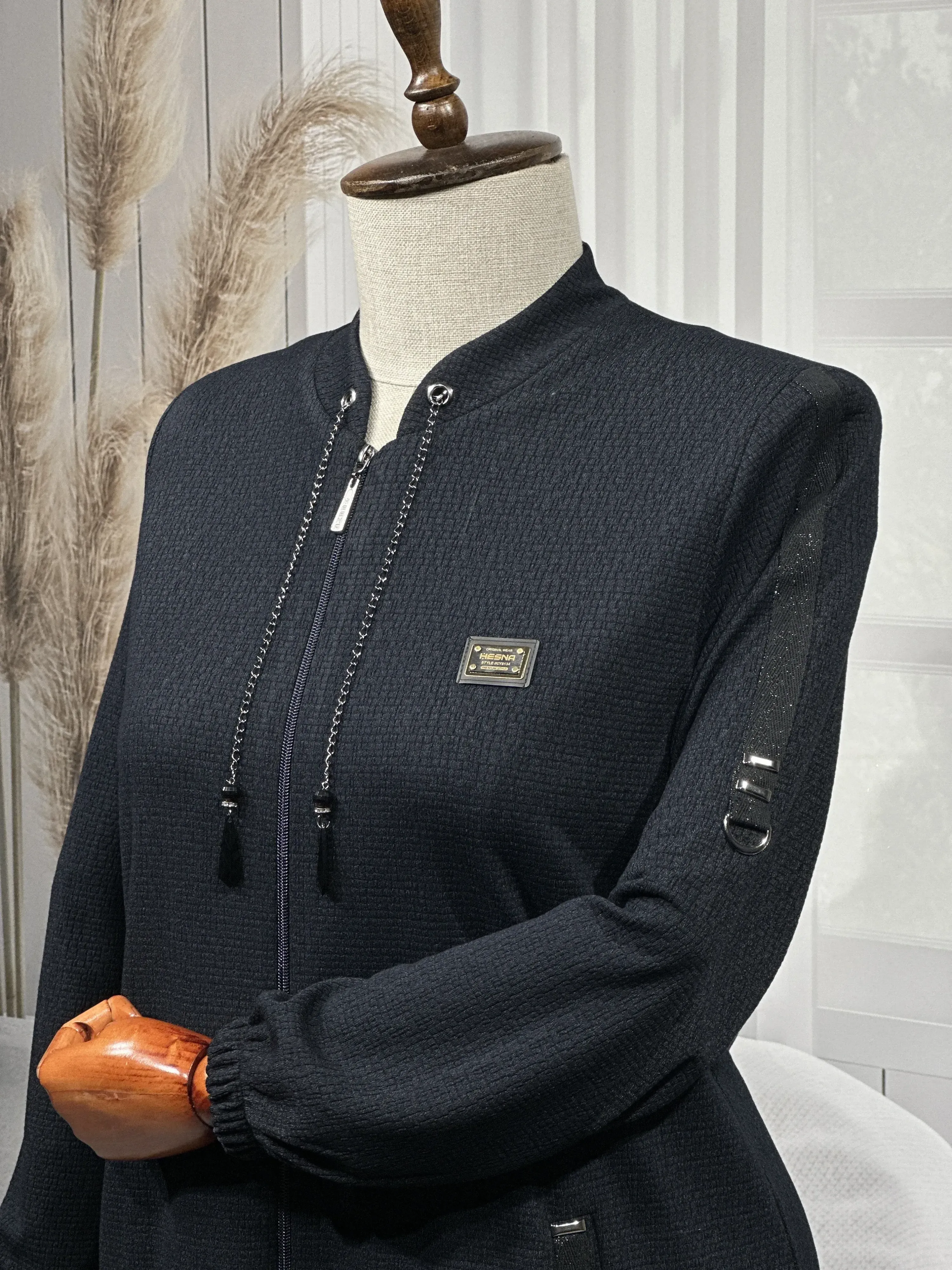 HESNA 2208 PARDESÜ - LACİVERT - (Asorti: 4-7)