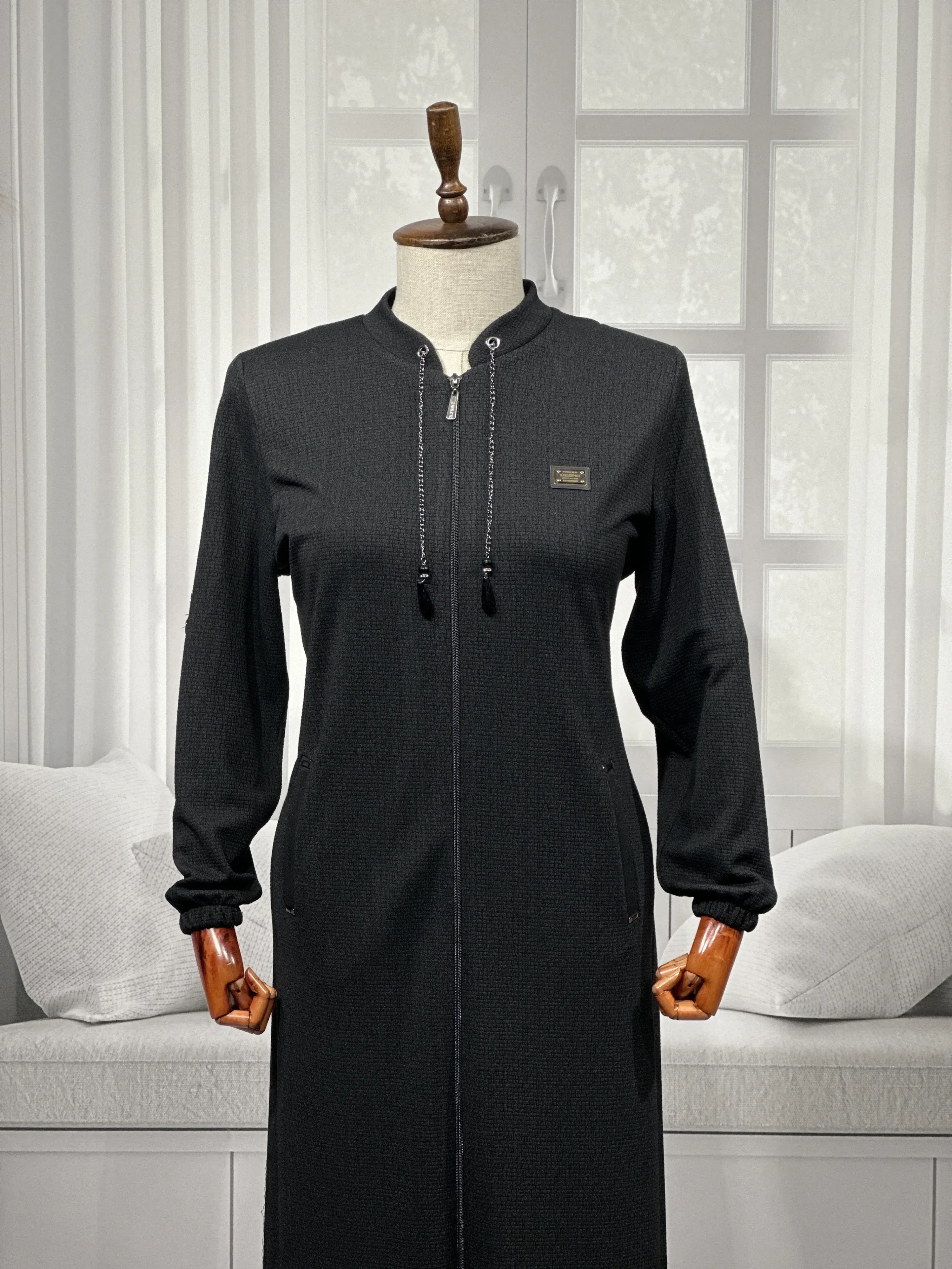 HESNA 2208 PARDESÜ - SİYAH - (Asorti: 4-7)