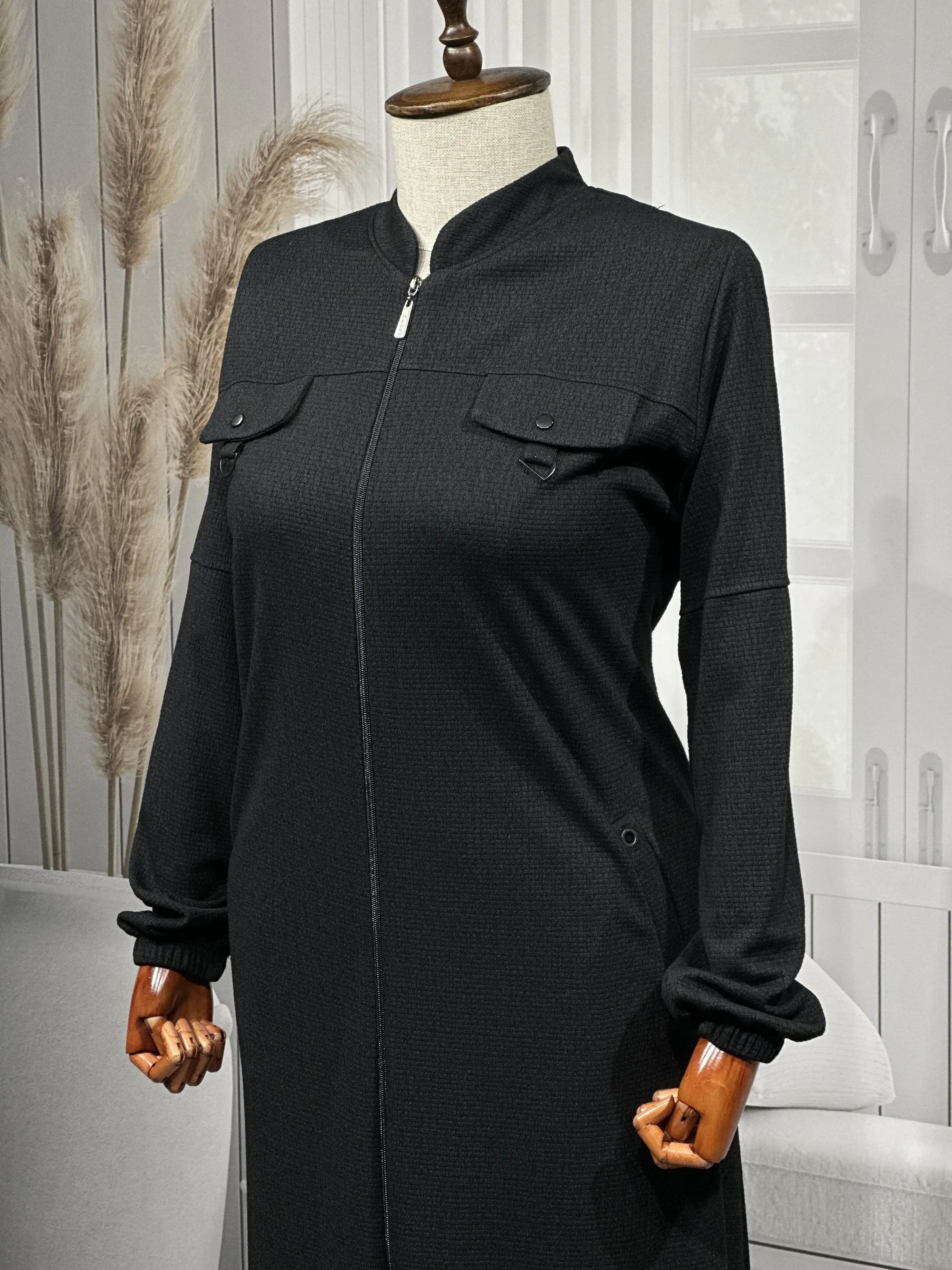 HESNA 2214 PARDESÜ - SİYAH - (Asorti: 6-8)