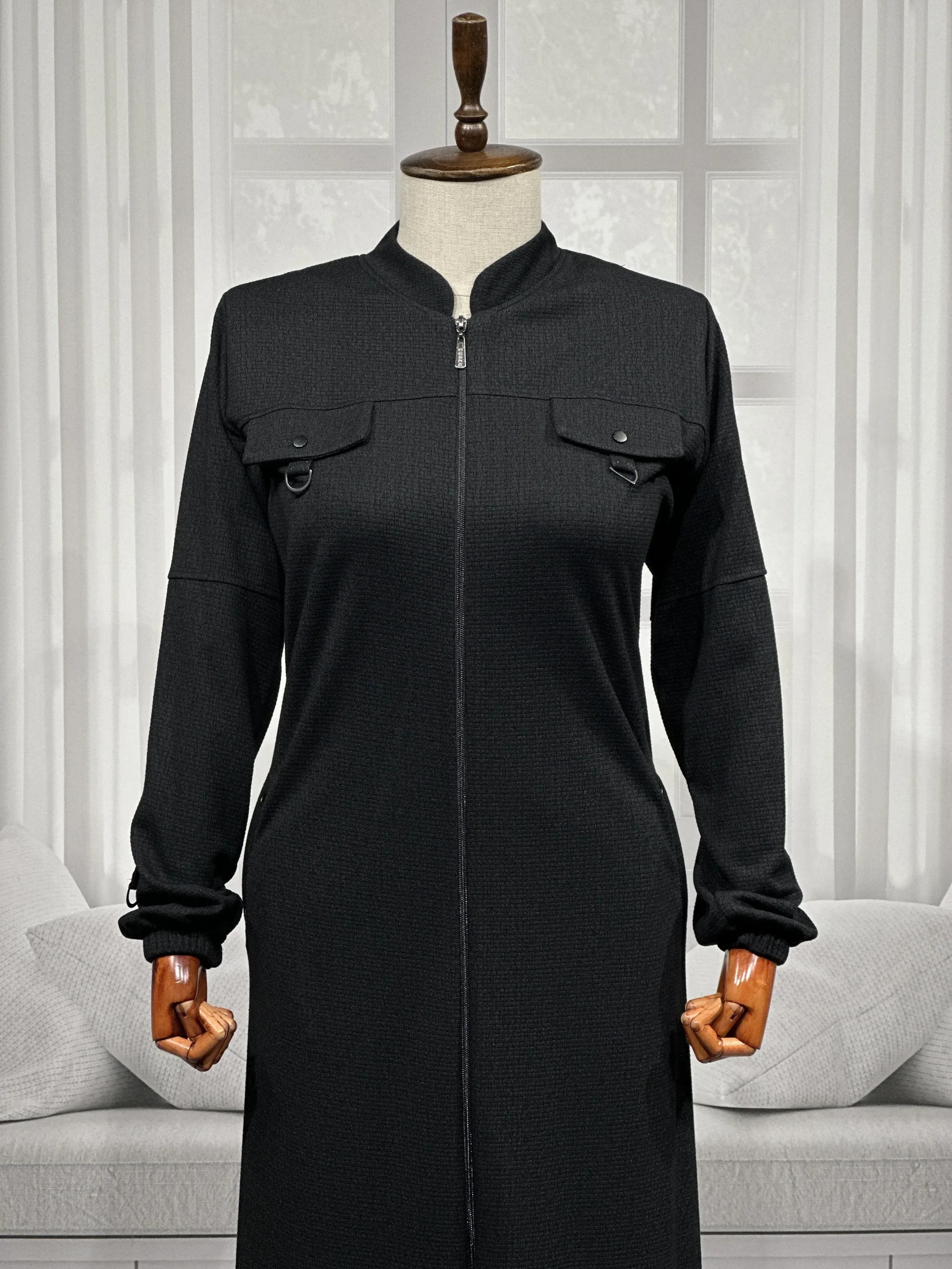 HESNA 2214 PARDESÜ - SİYAH - (Asorti: 6-8)