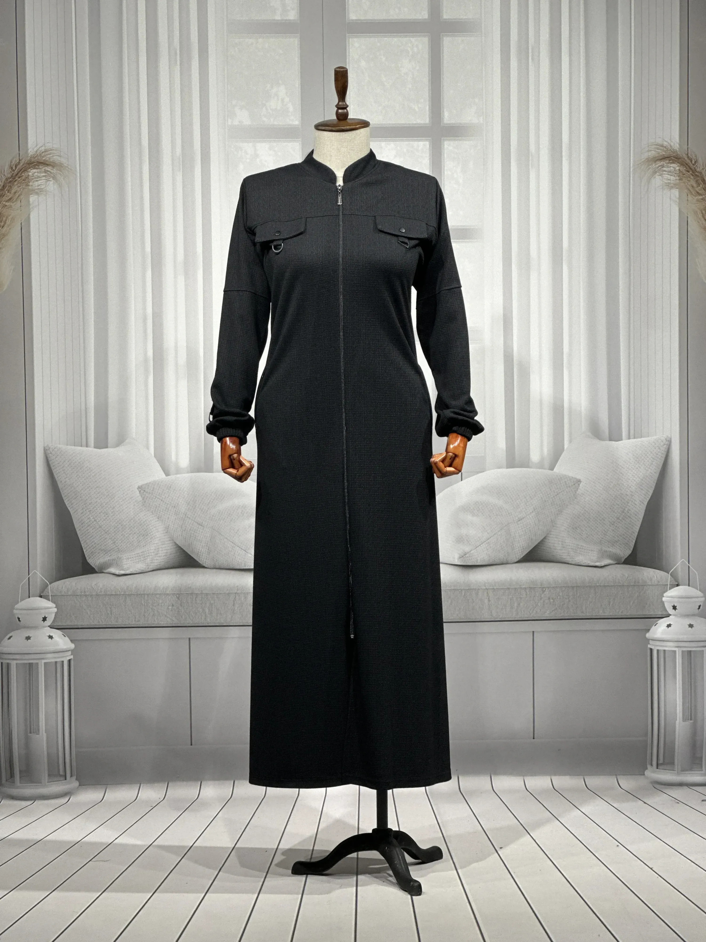 HESNA 2214 PARDESÜ - SİYAH - (Asorti: 6-8)