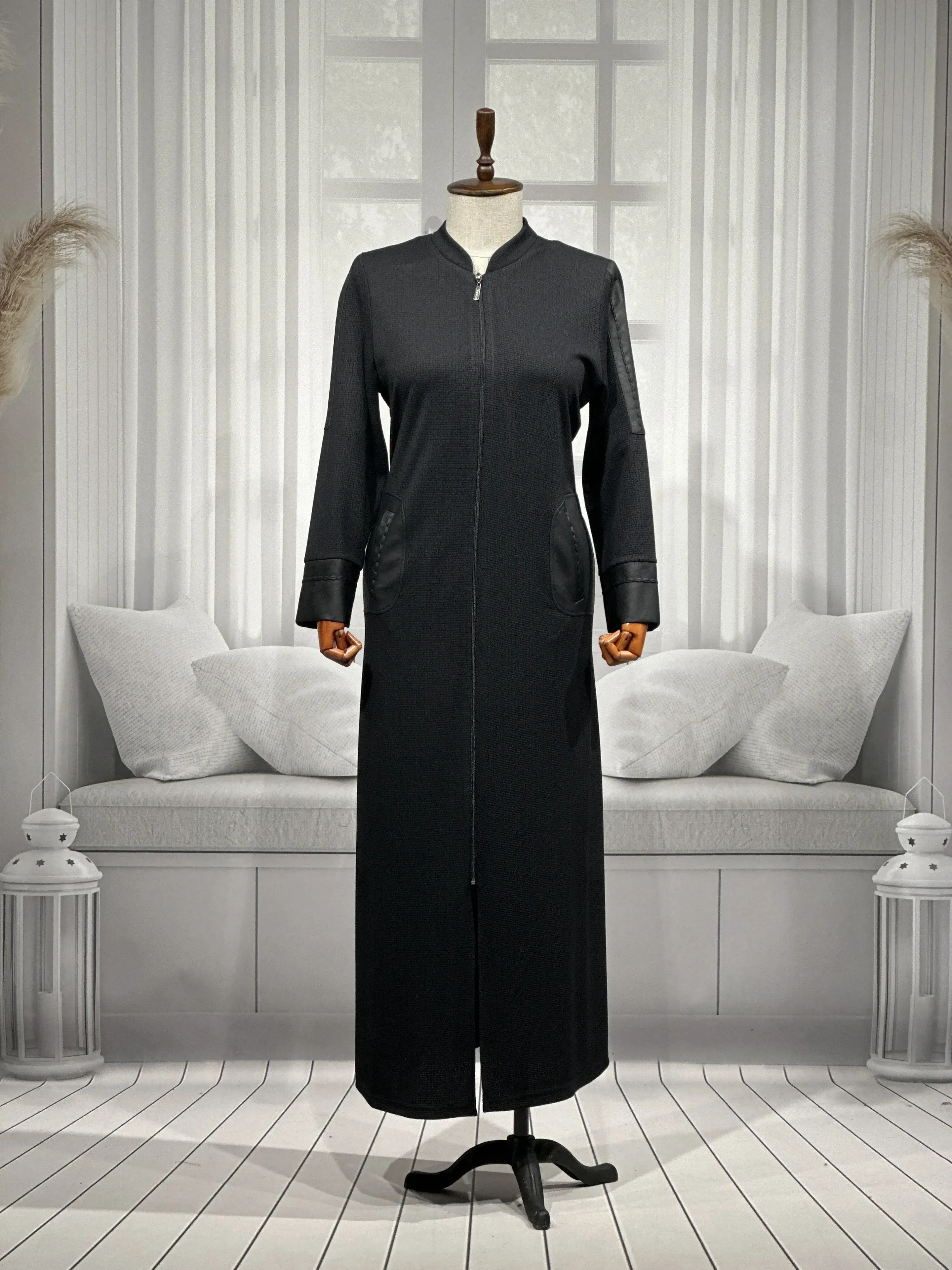 HESNA 2215 PARDESÜ - SİYAH - (Asorti: 4-7)