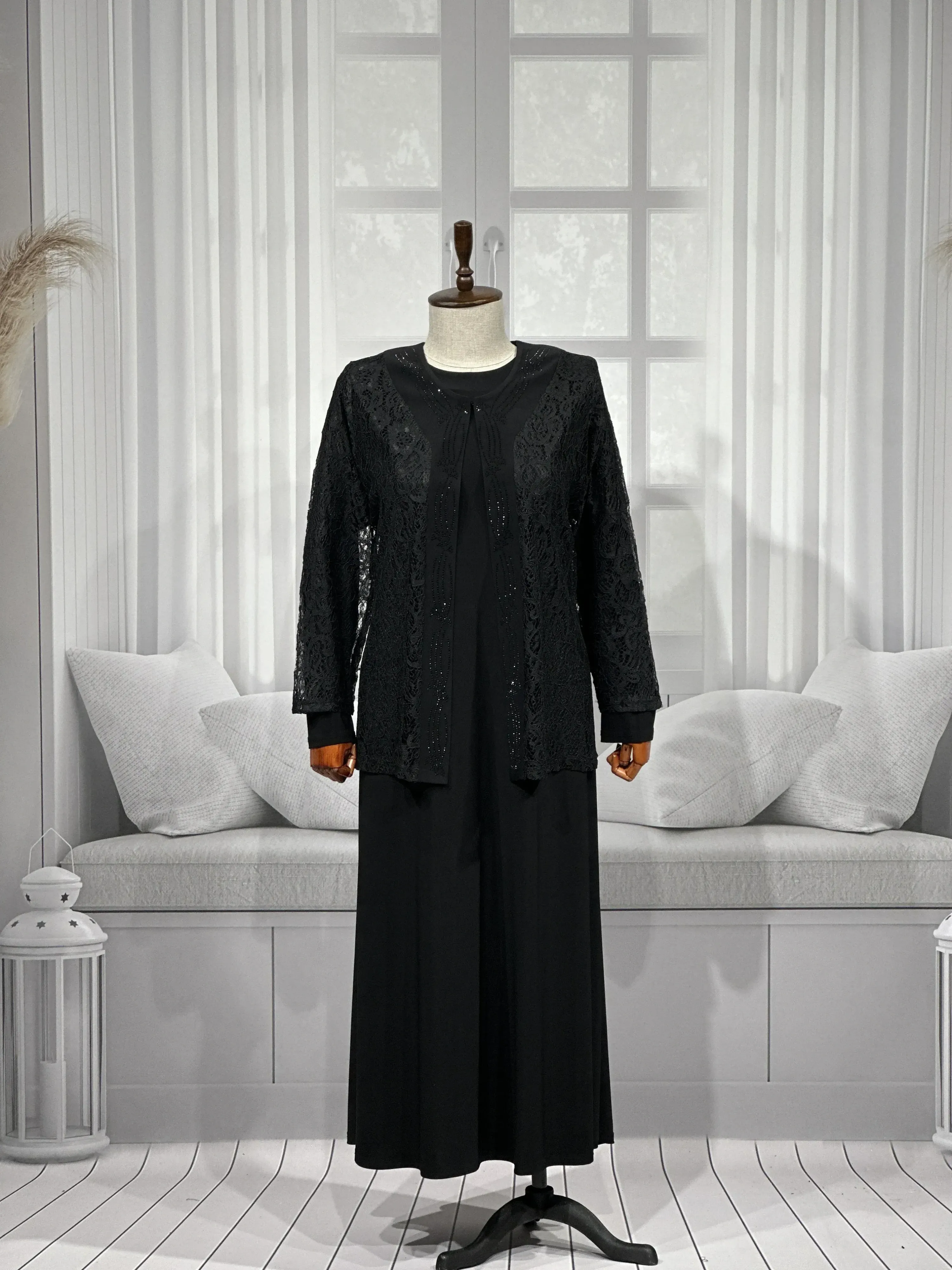 HESNA 3011 (BTT) TAKIM - SİYAH - (Asorti: 7-8)