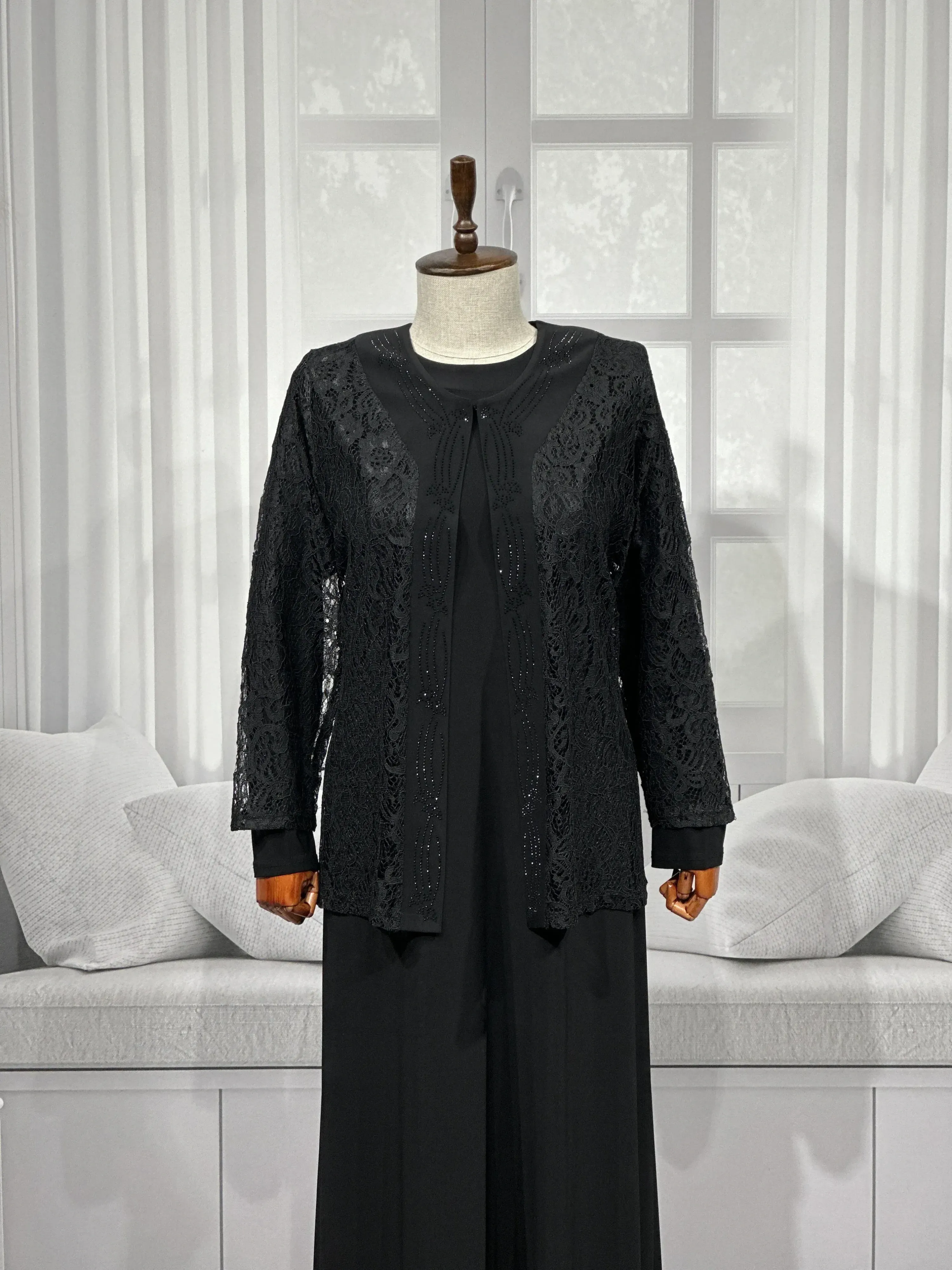 HESNA 3011 (BTT) TAKIM - SİYAH - (Asorti: 7-8)