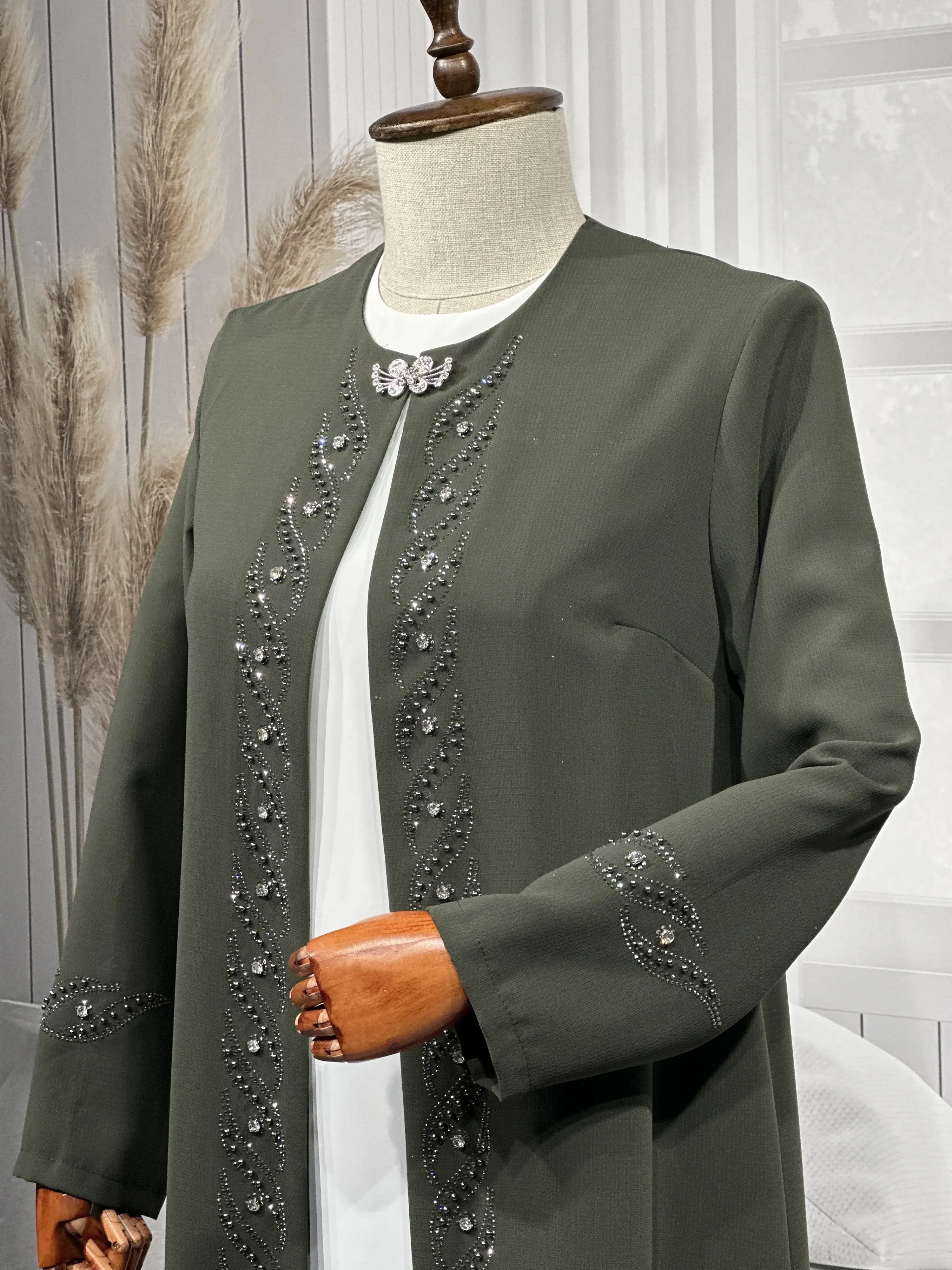 HESNA 3517 TAKIM - HAKİ - (Asorti: 46-52)