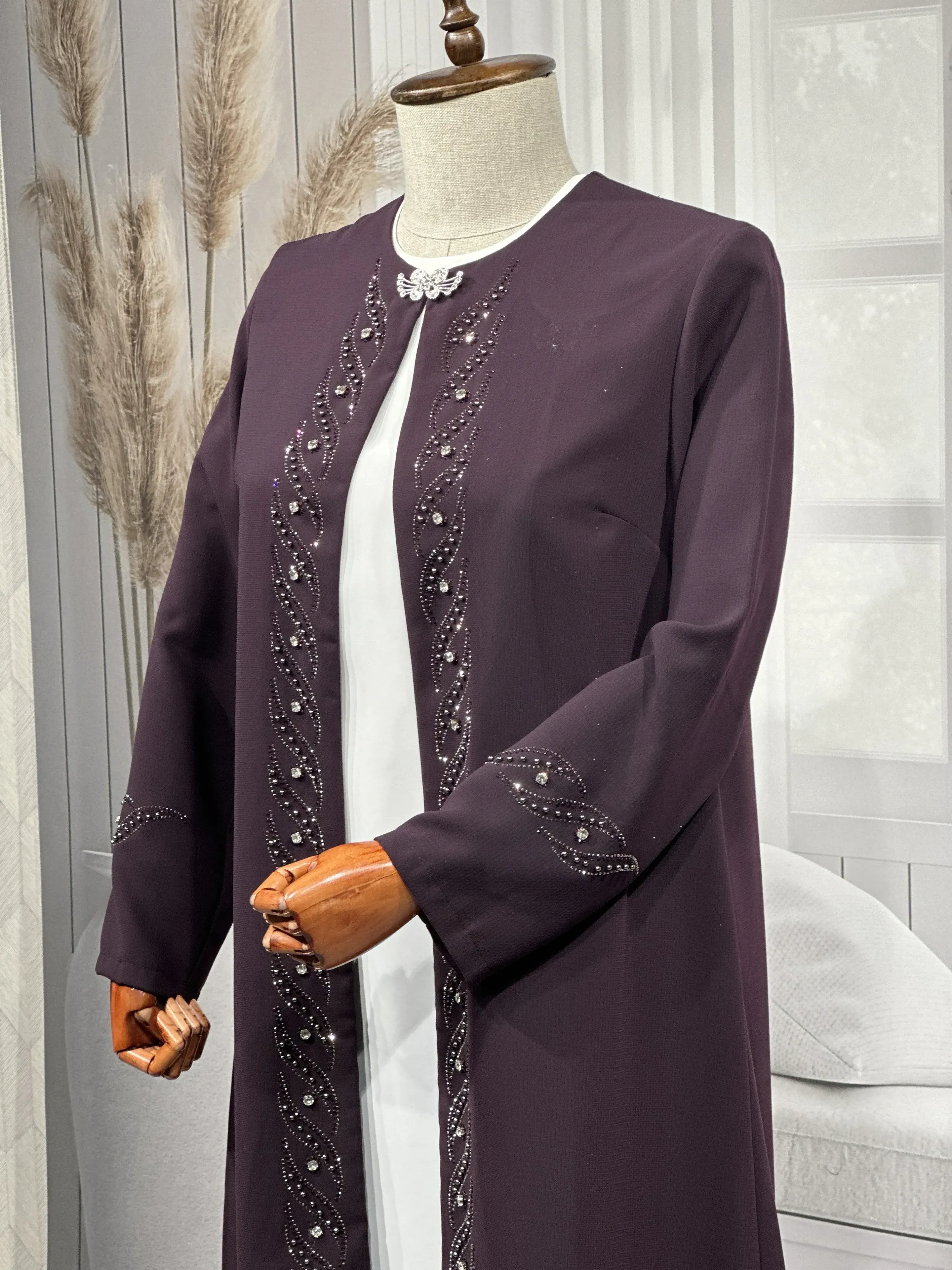 HESNA 3517 TAKIM - MÜRDÜM - (Asorti: 46-52)