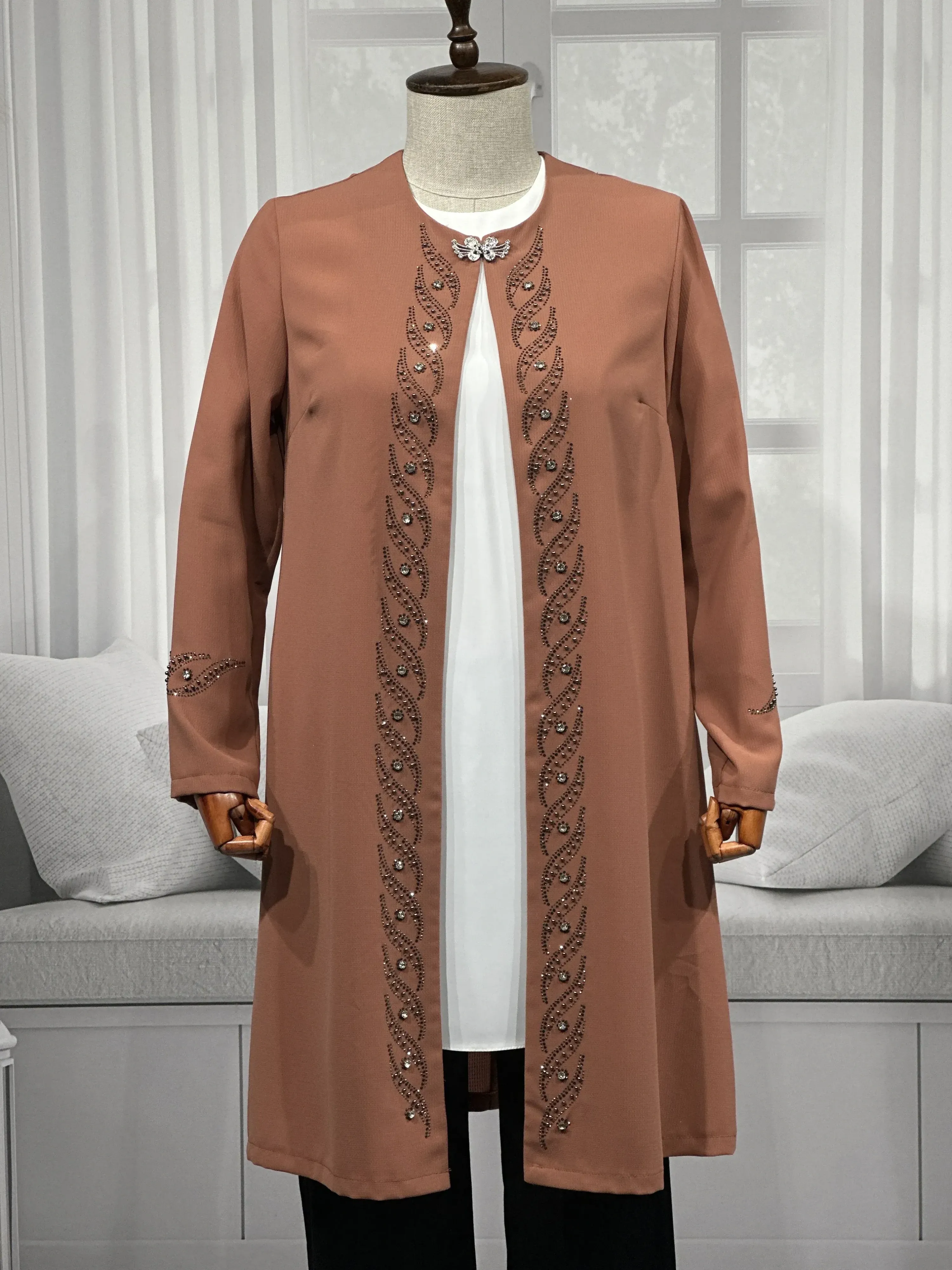 HESNA 3517 TAKIM - SOĞAN KABUĞU - (Asorti: 46-52)