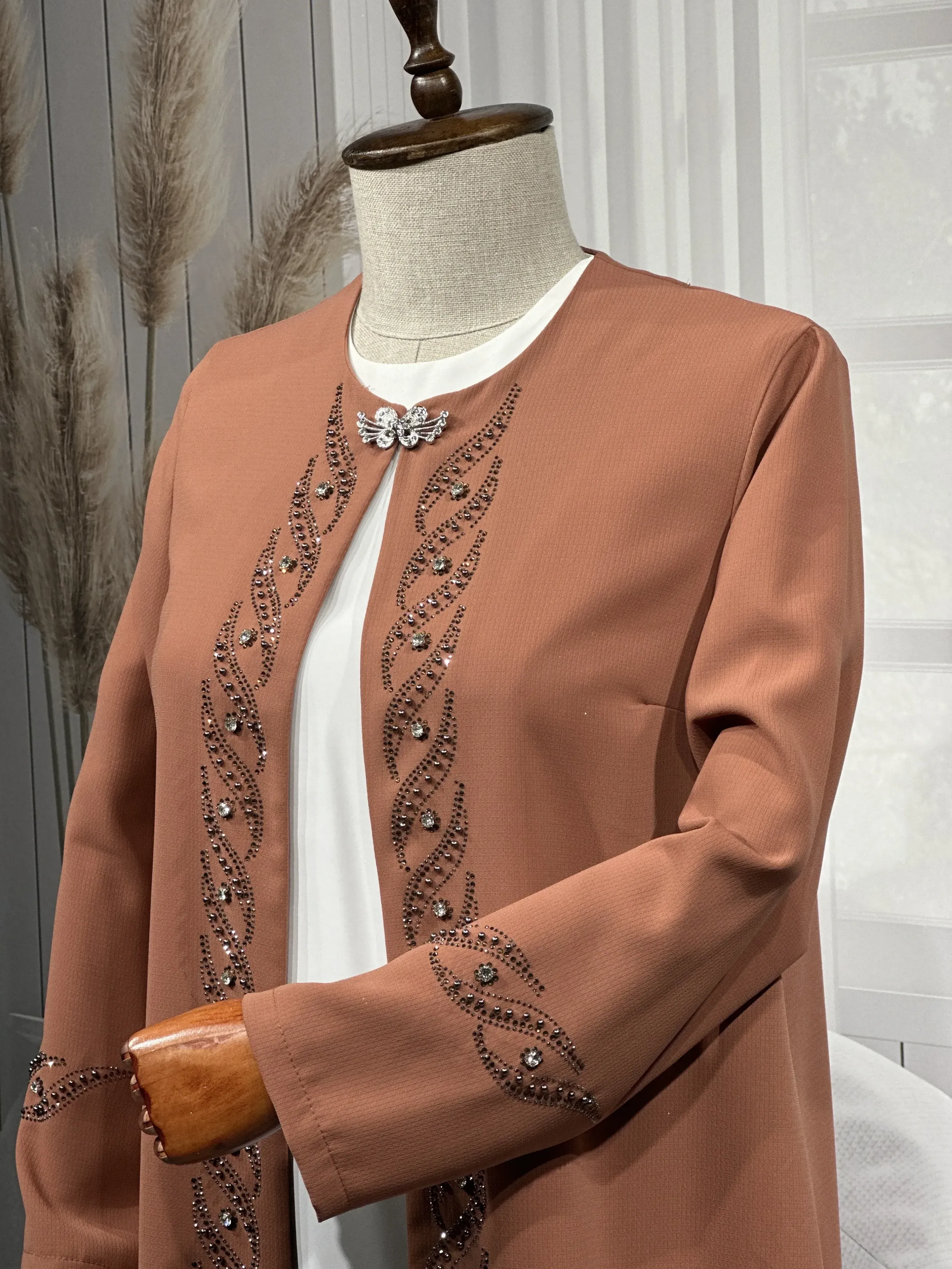 HESNA 3517 TAKIM - SOĞAN KABUĞU - (Asorti: 46-52)