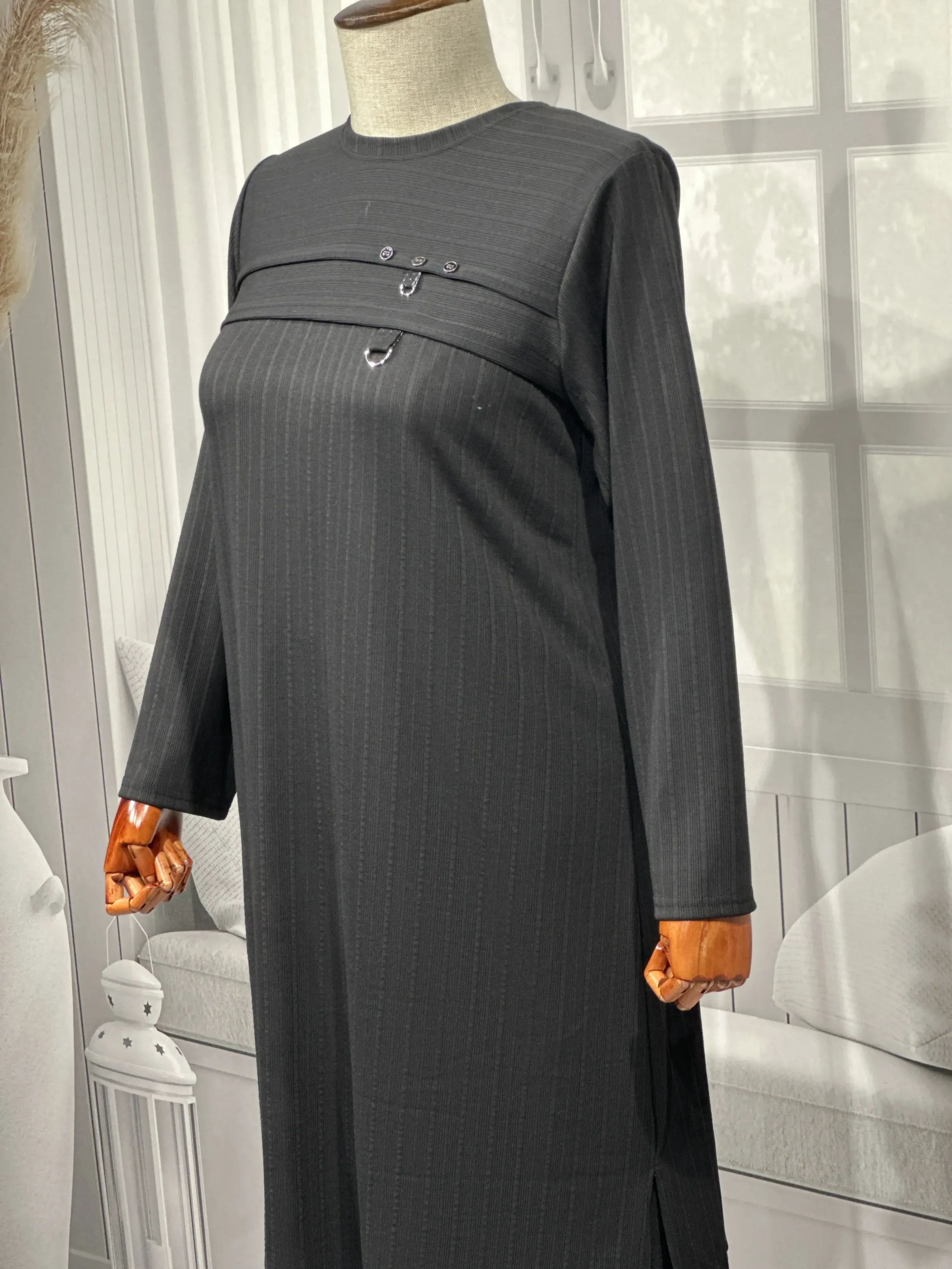 HESNA 4578 TAKIM - SİYAH - (Asorti: 4-6)