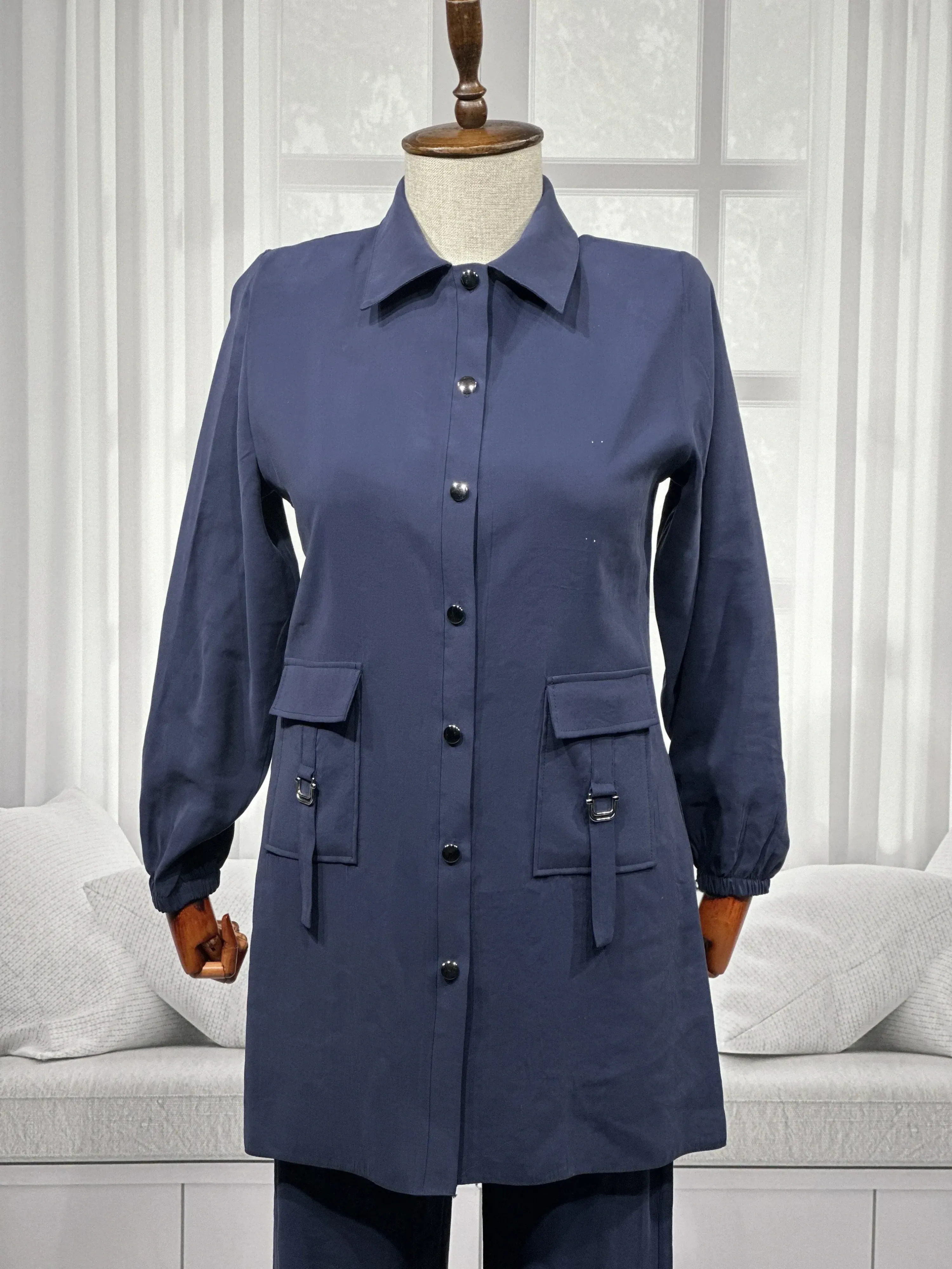 HESNA 4614 TAKIM - LACİVERT - (Asorti: 46-52)