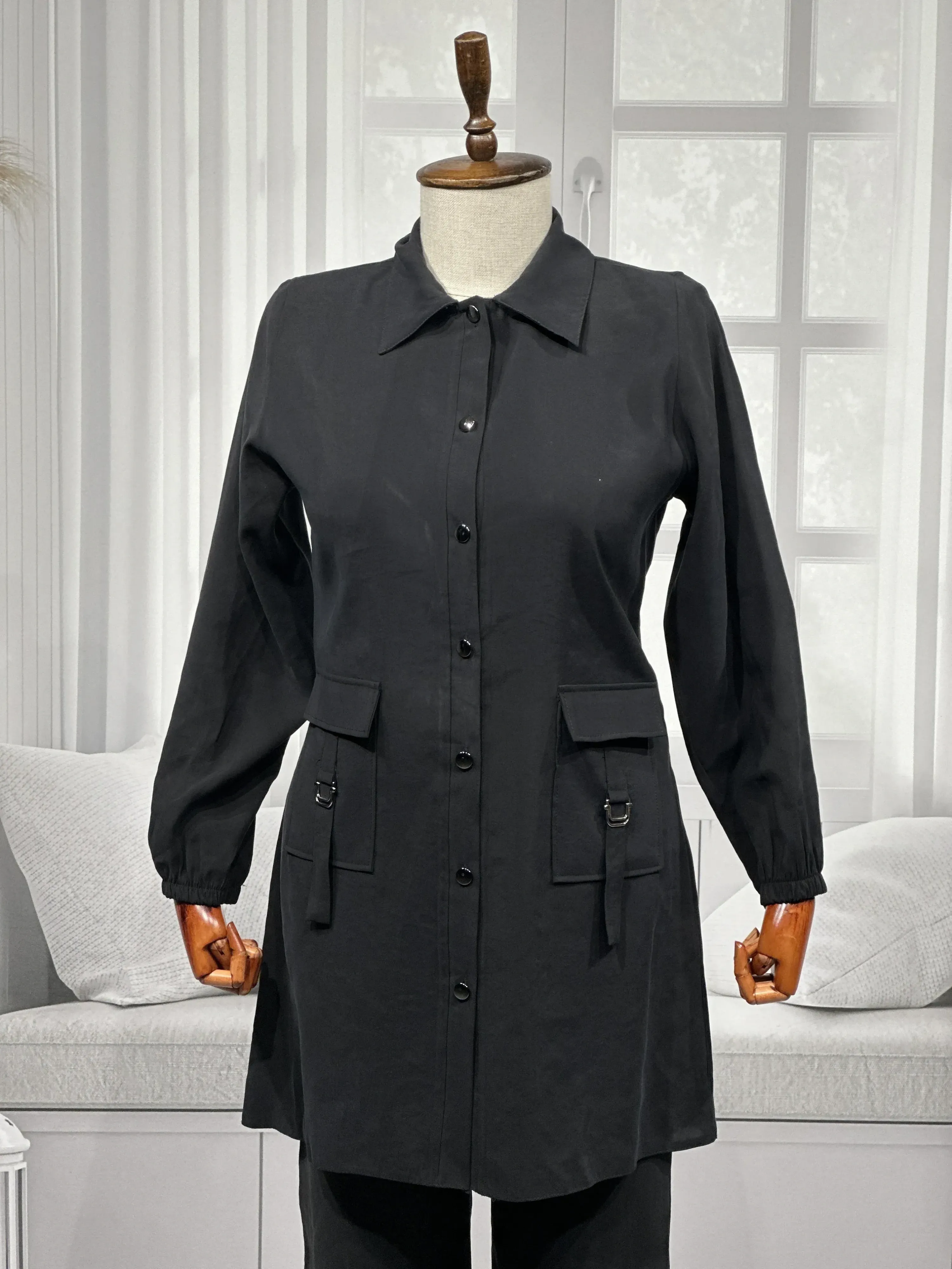 HESNA 4614 TAKIM - SİYAH - (Asorti: 46-52)