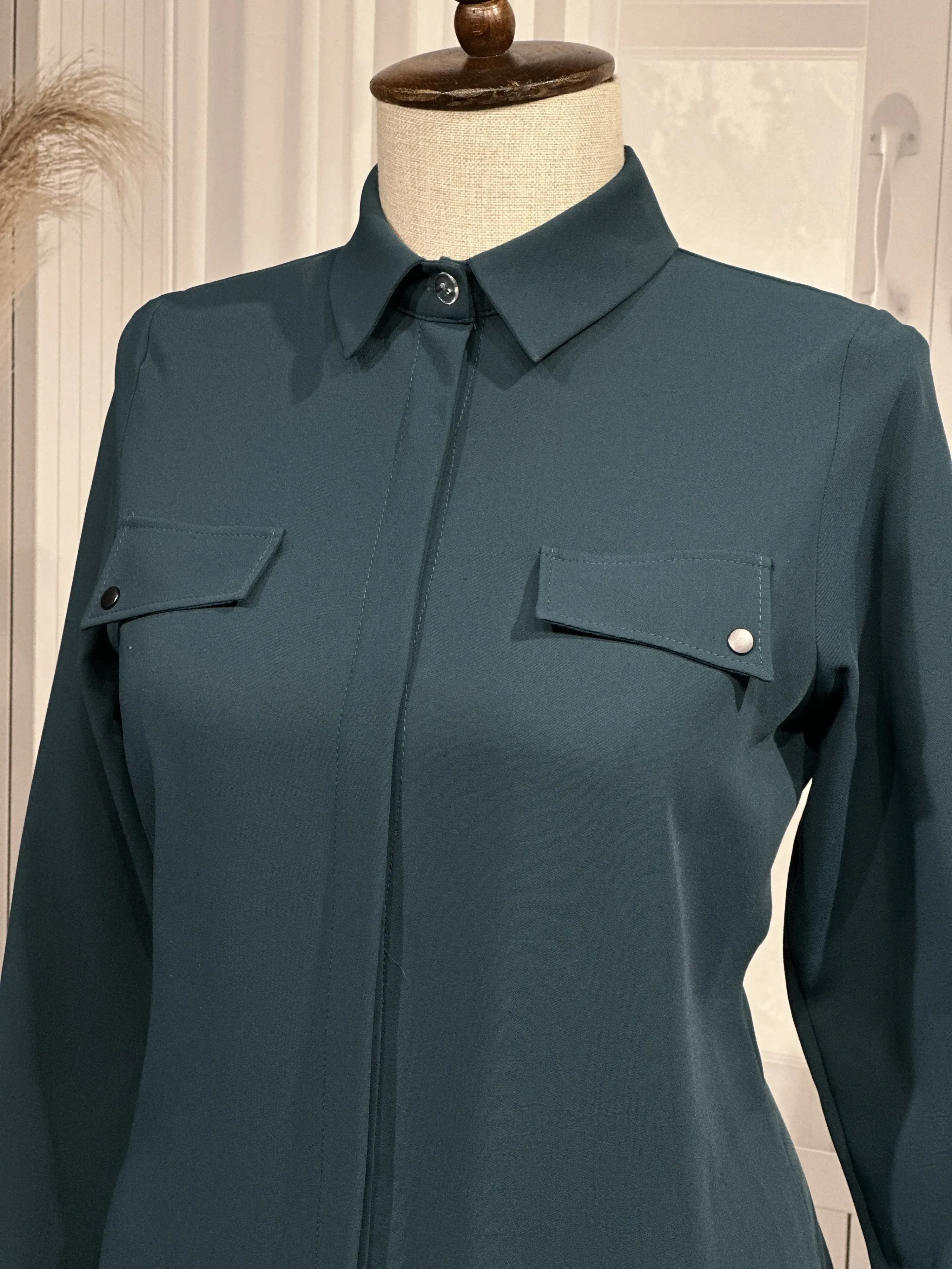 HESNA 5097 TUNİK - ZÜMRÜT - (Asorti: 46-52)