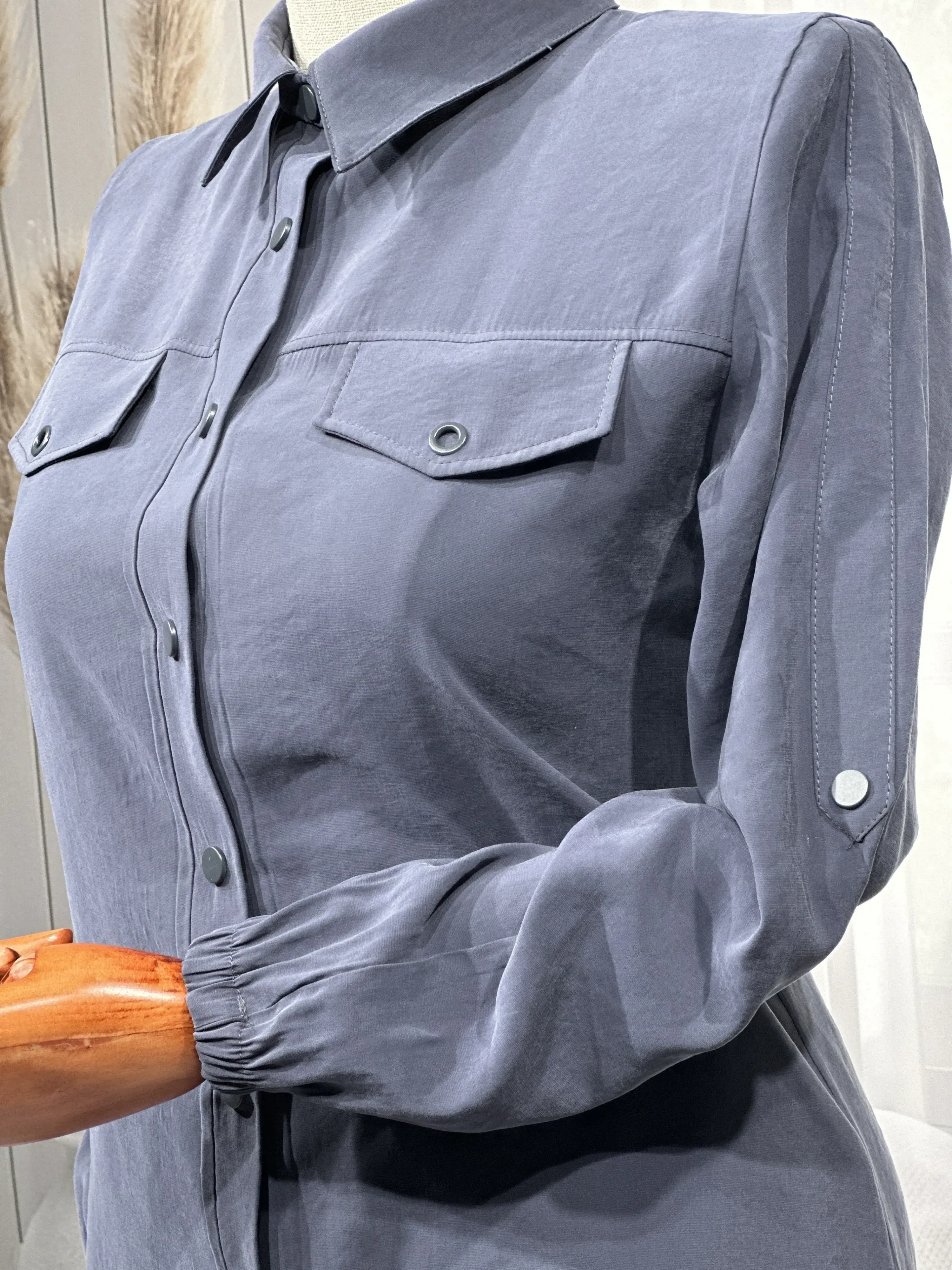 HESNA 7753 TAKIM - ANTRASİT - (Asorti: 46-52)