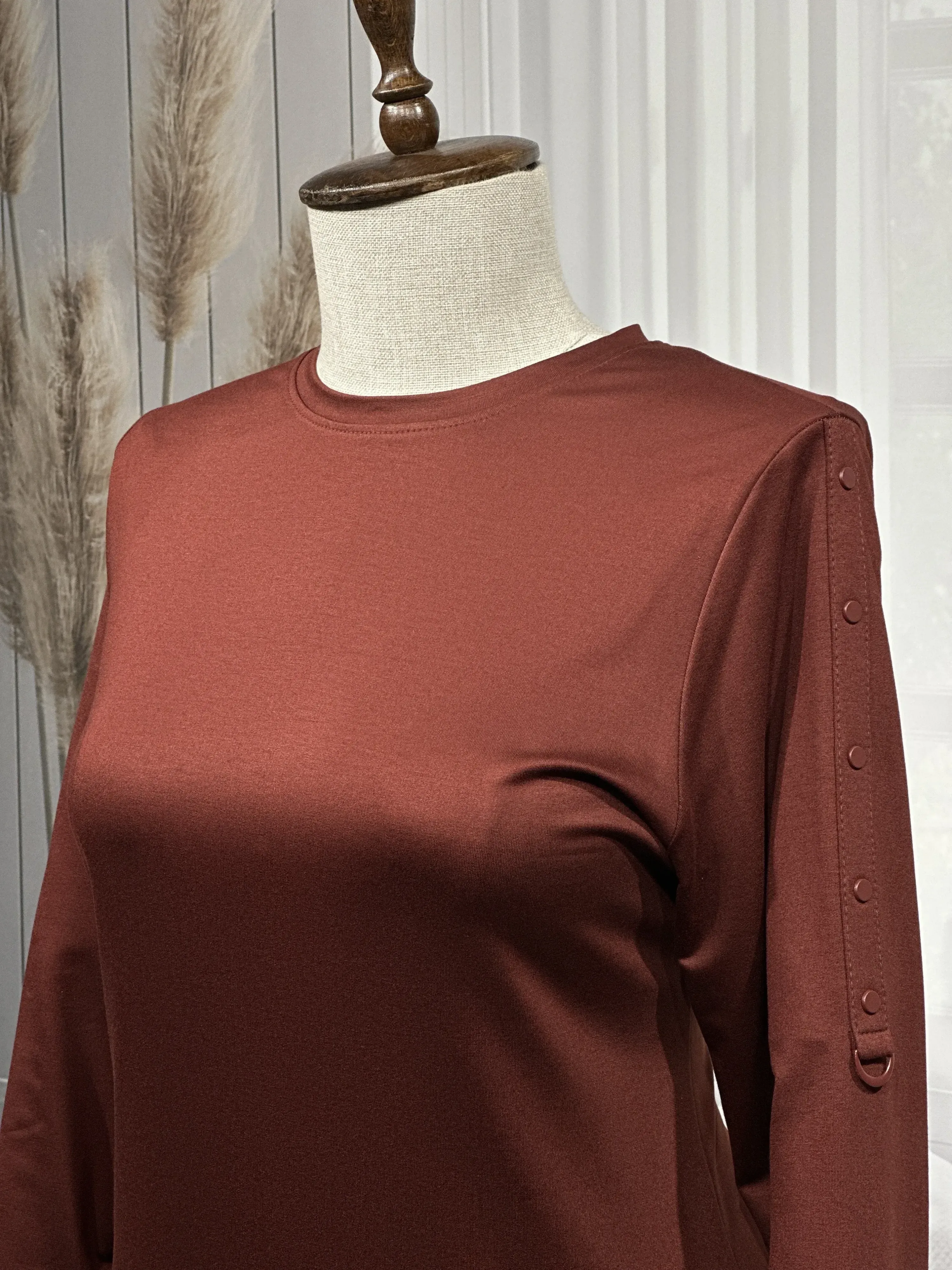 FEYZA ELBİSE - TABA - (Asorti: 3-6)