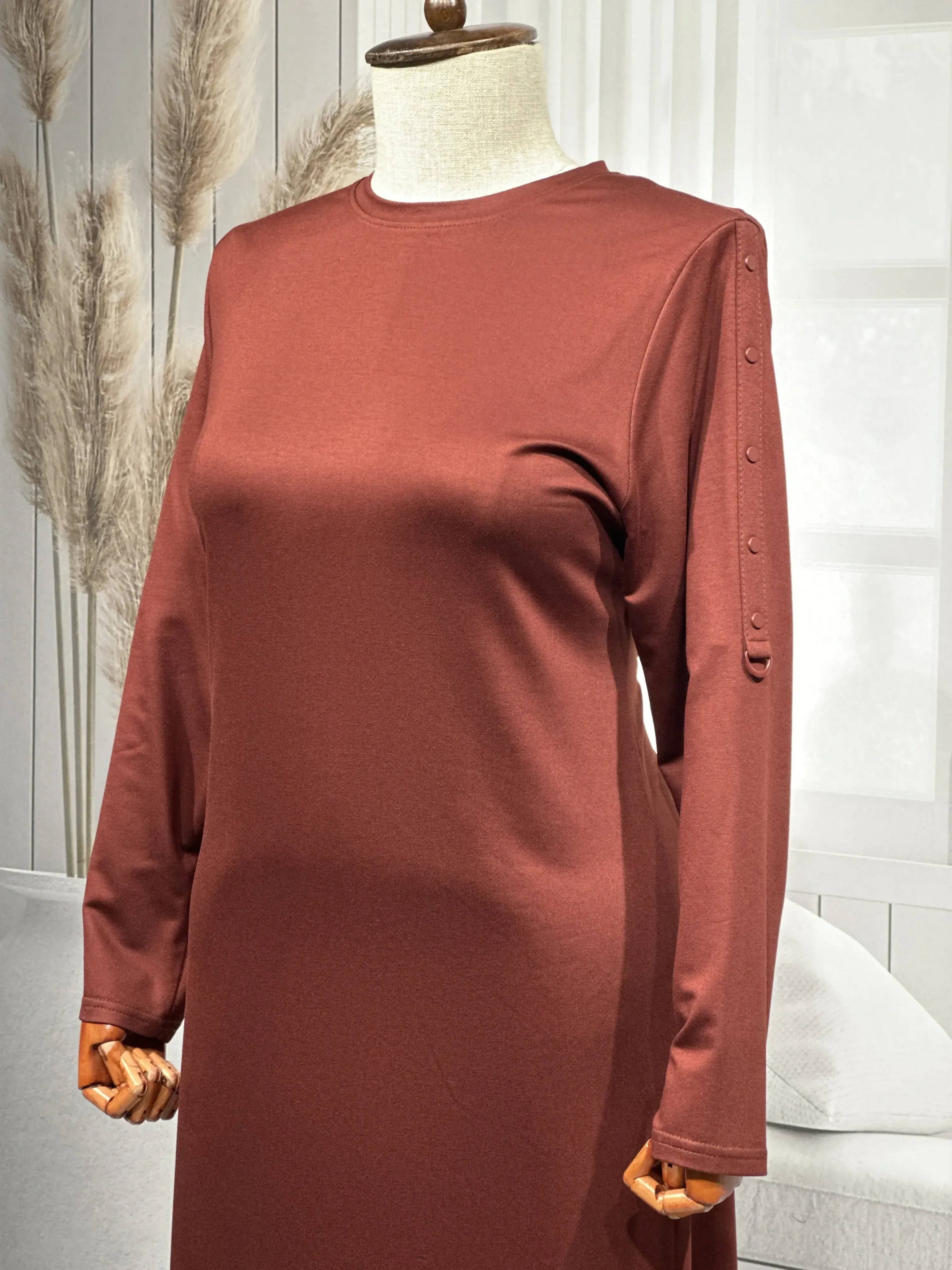 FEYZA ELBİSE - TABA - (Asorti: 3-6)