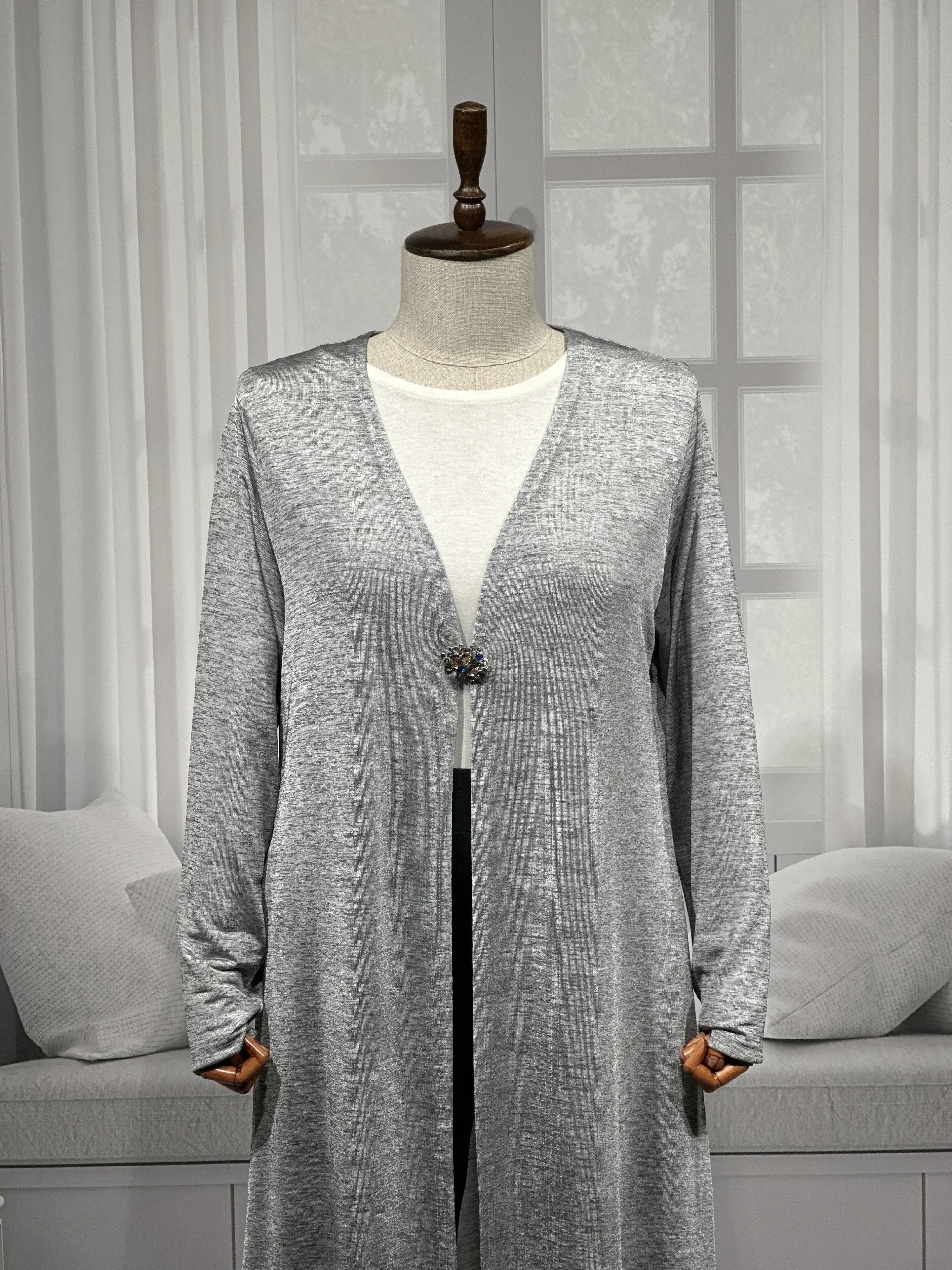 HÜLYA CEKET - GÜMÜŞ - (Asorti: 4-6)