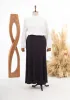 TUĞÇE ETEK - MÜRDÜM - (Asorti: 4-6)