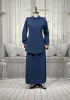 HESNA 7753 TAKIM - İNDİGO - (Asorti: 46-52)