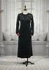 HESNA 8422 ELBİSE - GRİ - (Asorti: 3-6)