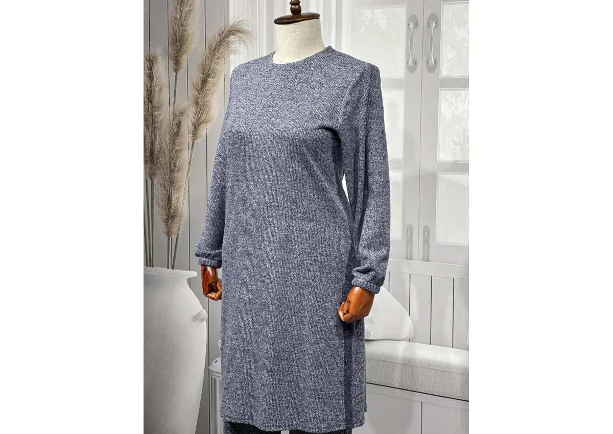 HESNA 4586 TAKIM - LACİVERT - (Asorti: 4-6)