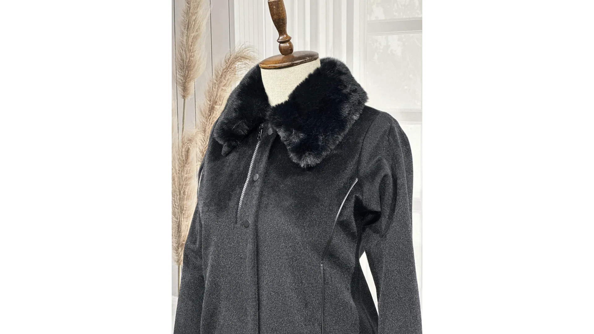 HESNA 2195 PARDESÜ - SİYAH - (Asorti: 46-52)