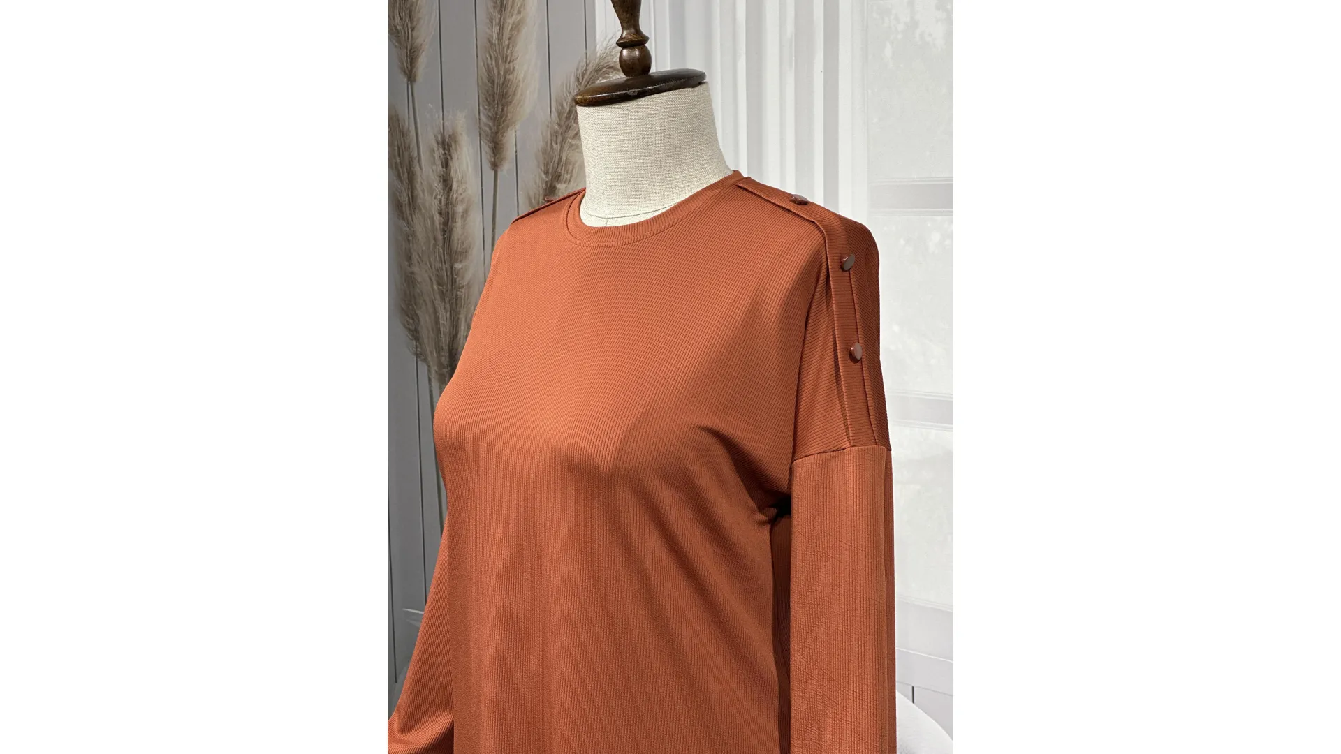 HESNA 4560 TAKIM - KİREMİT - (Asorti: 4-6)