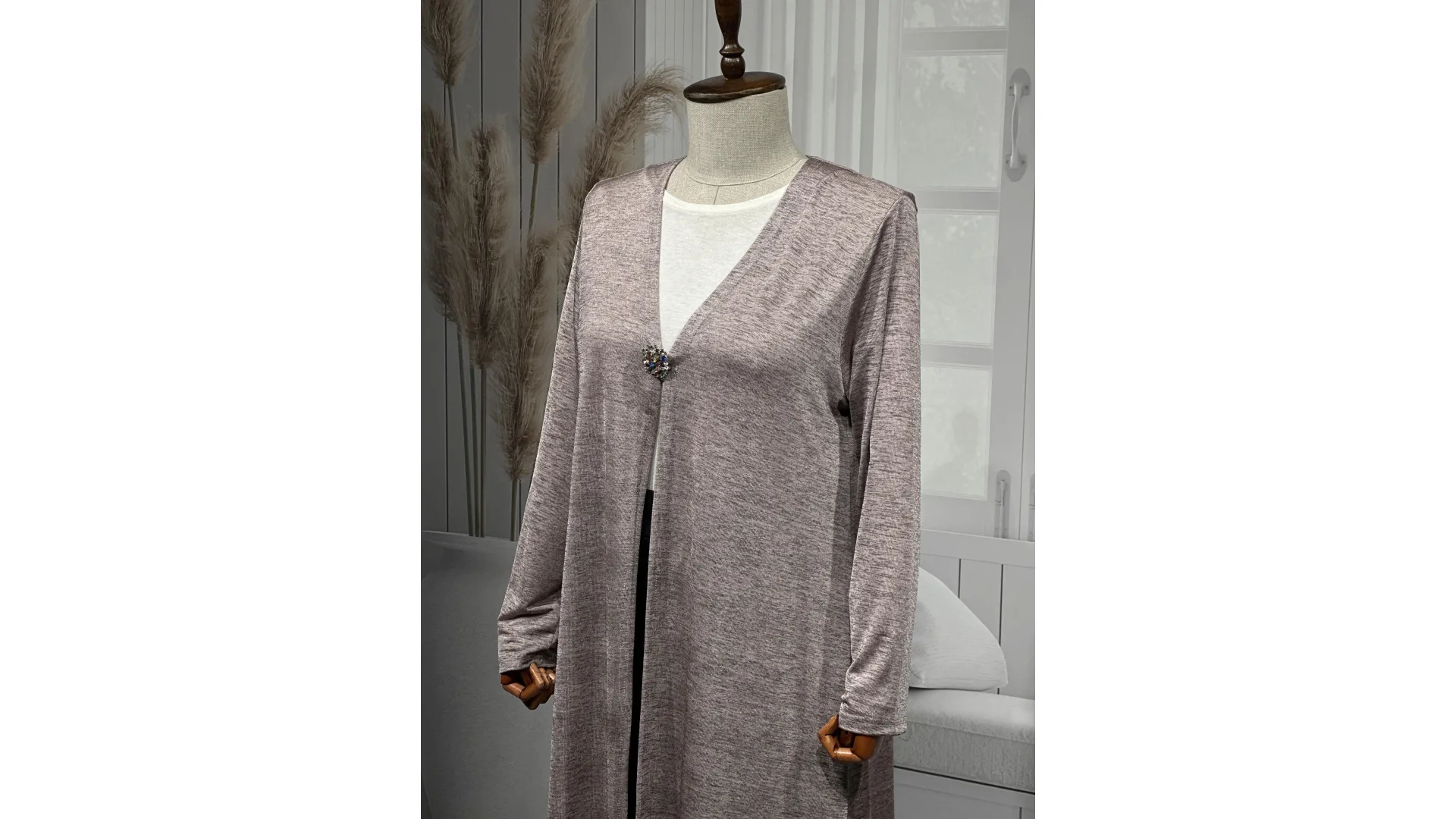 HÜLYA CEKET - PUDRA - (Asorti: 4-6)