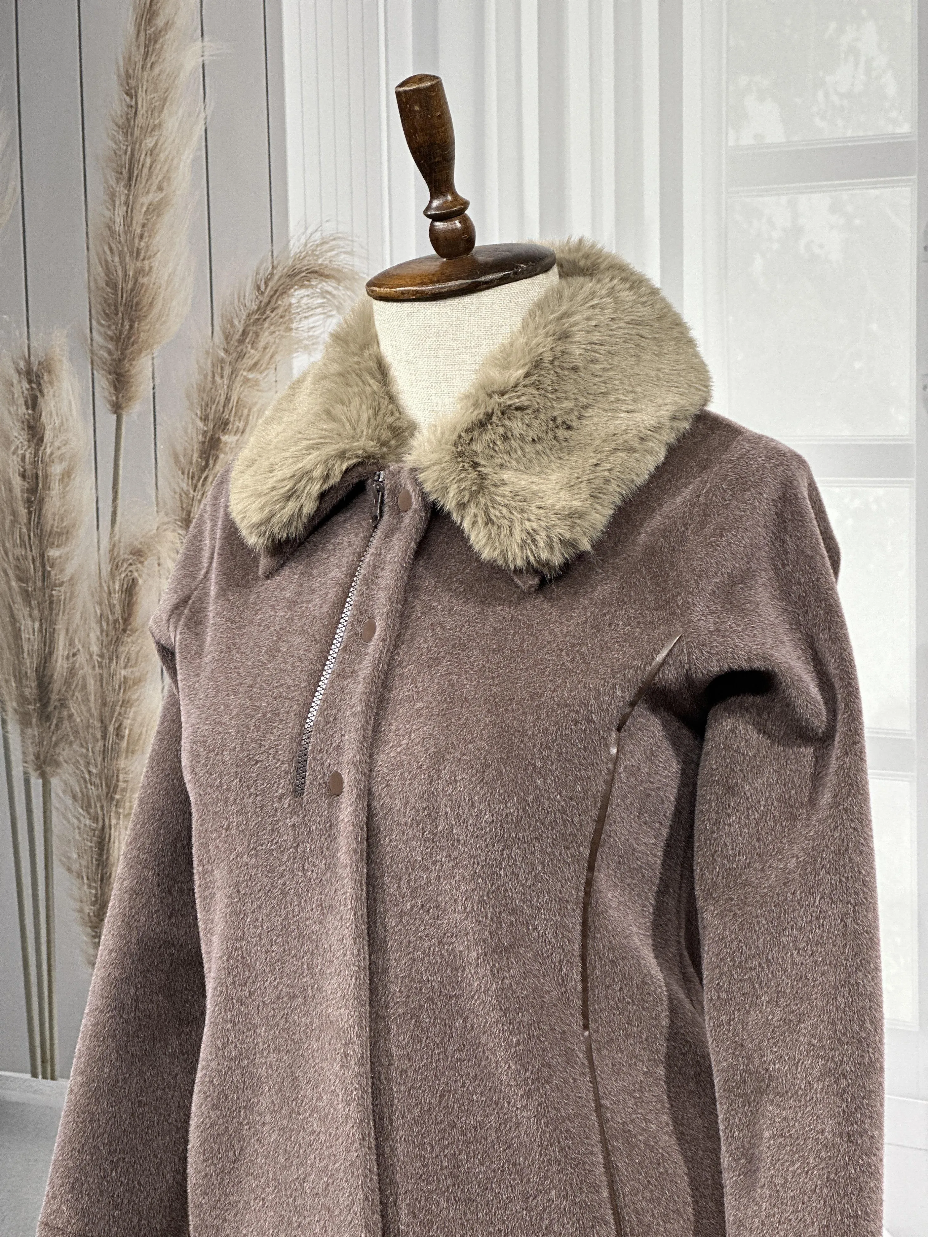 HESNA 2195 PARDESÜ - AÇIK KAHVE - (Asorti: 46-52)