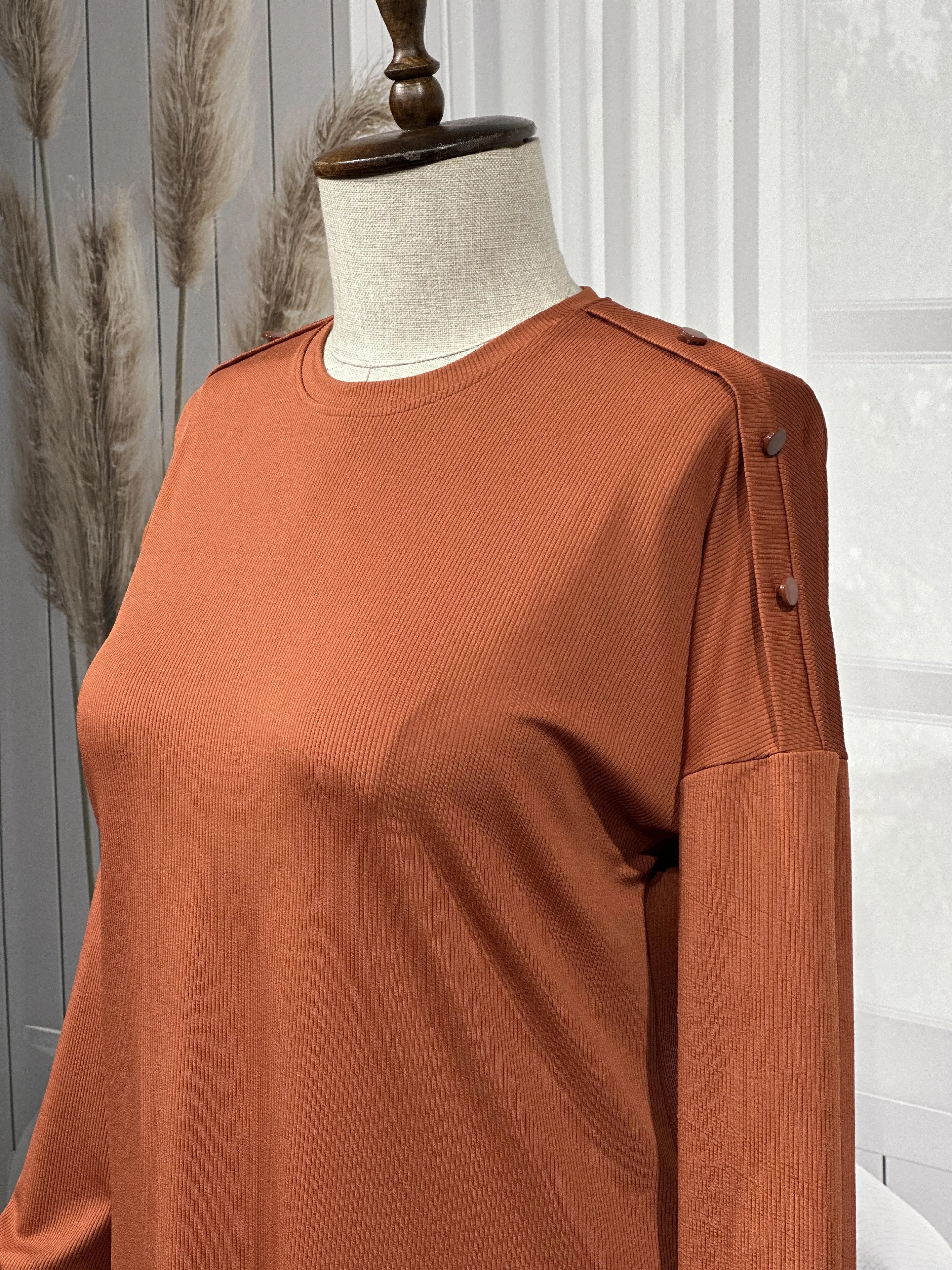 HESNA 4560 TAKIM - KİREMİT - (Asorti: 4-6)