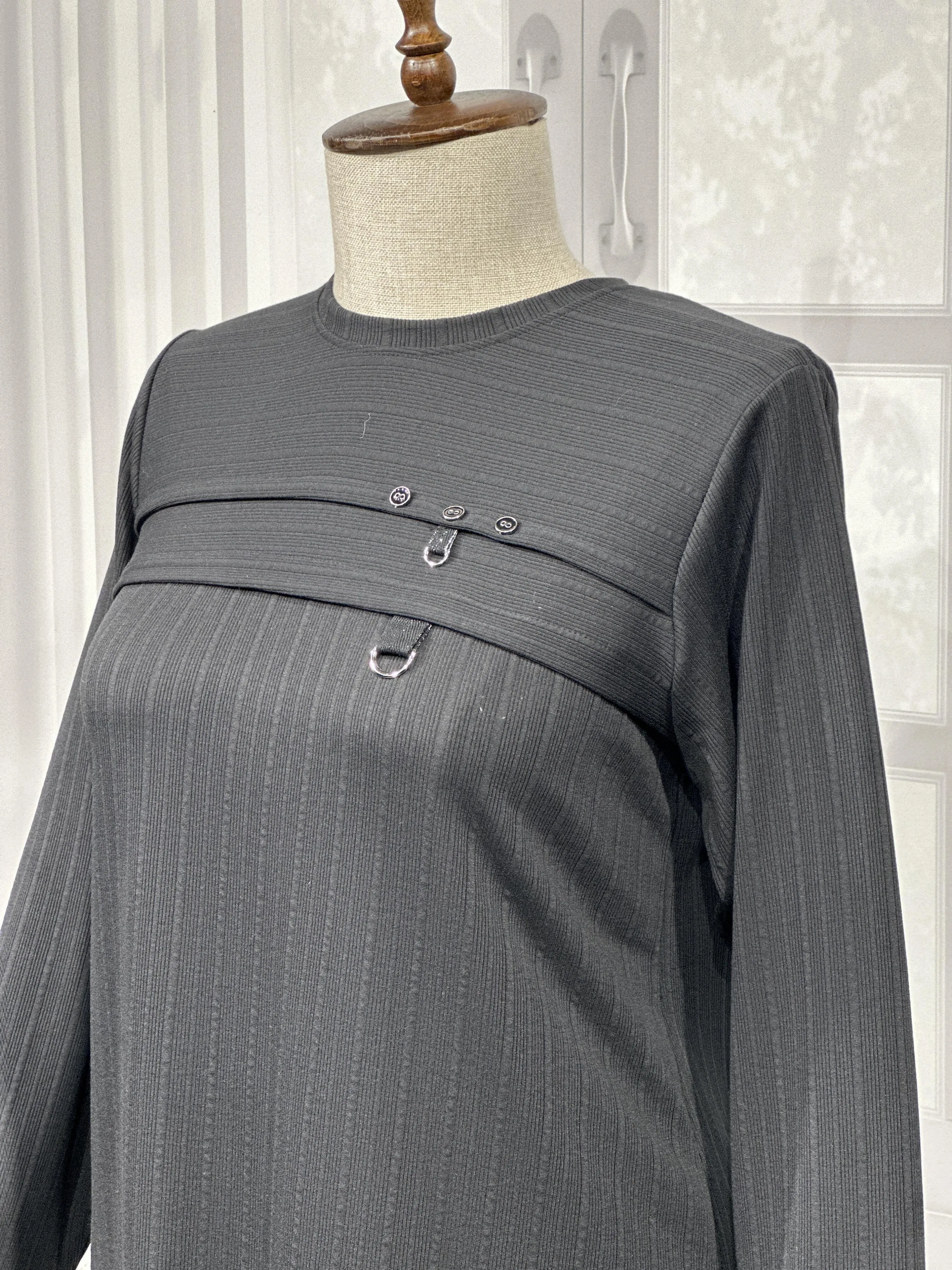 HESNA 4578 TAKIM - SİYAH - (Asorti: 4-6)