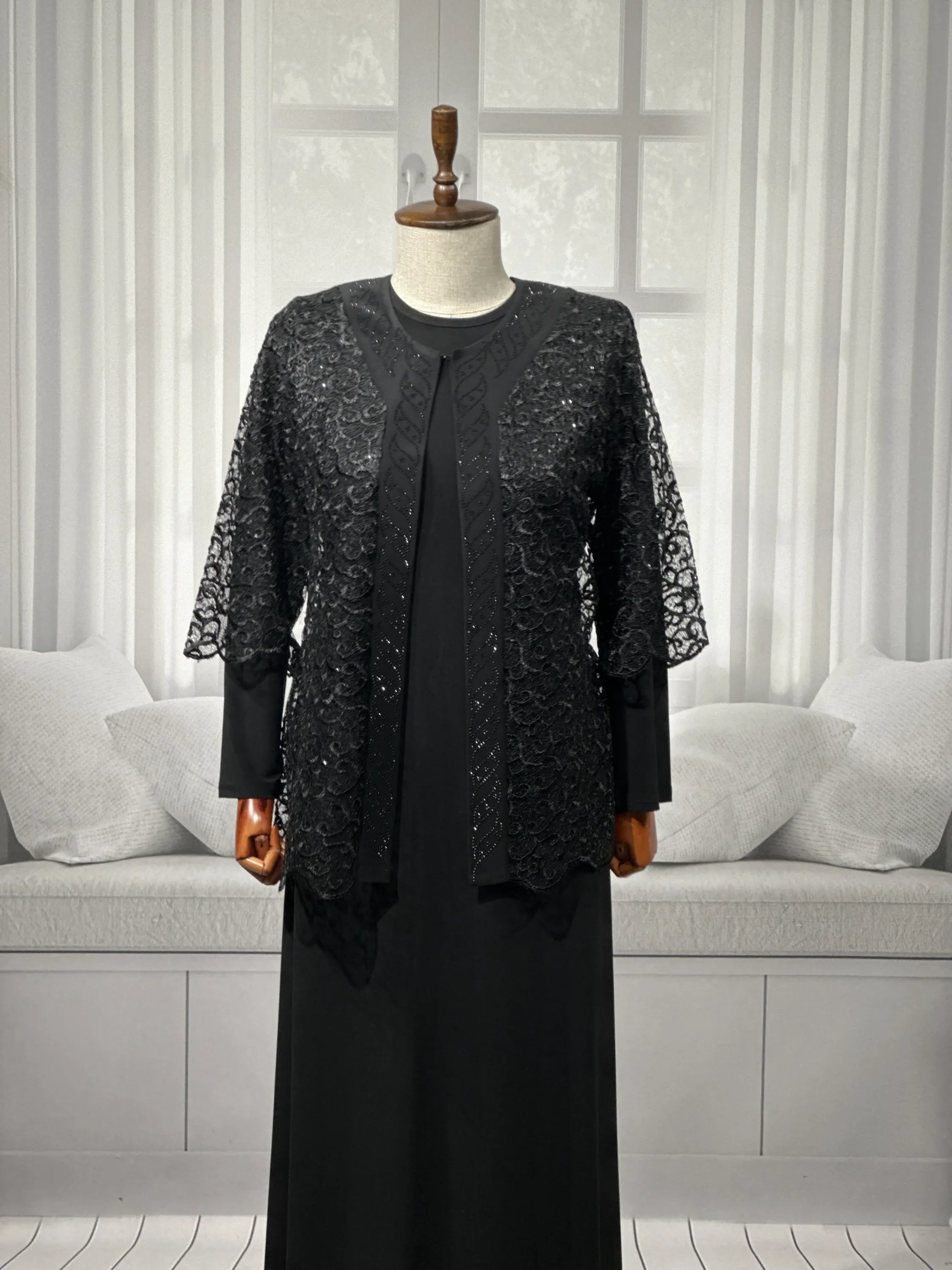 HESNA 1253 TAKIM - SİYAH - (Asorti: 4-6)