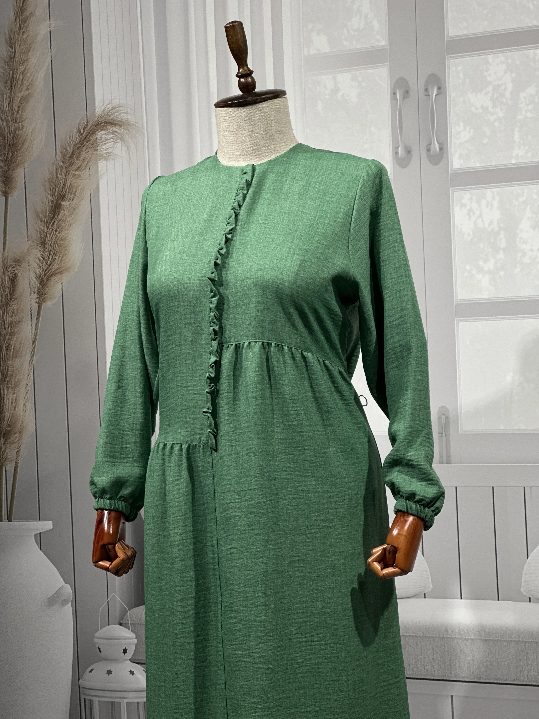 HESNA 8122 ELBİSE - BENETTON - (Asorti: 3-6)