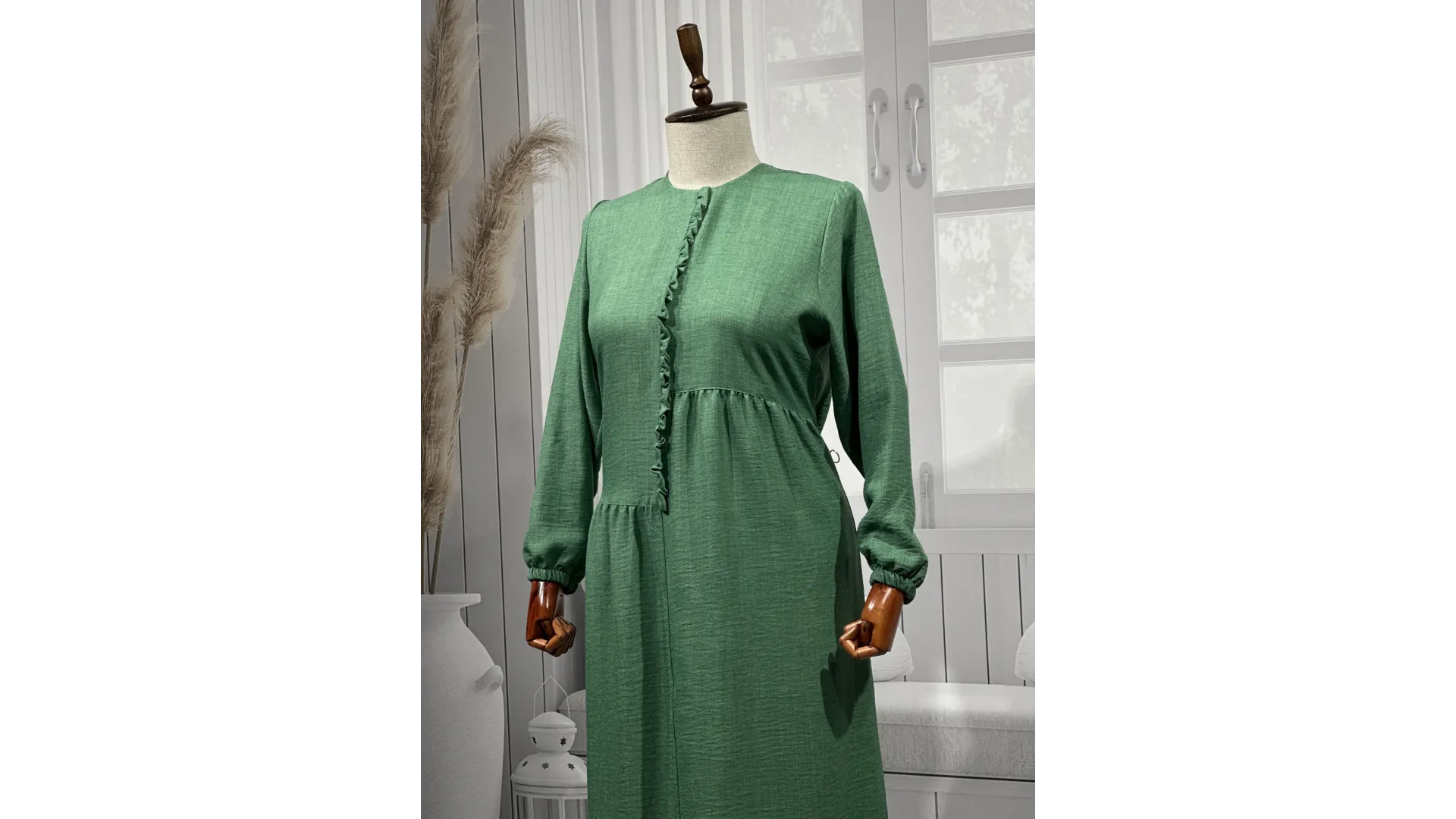 HESNA 8122 ELBİSE - BENETTON - (Asorti: 3-6)