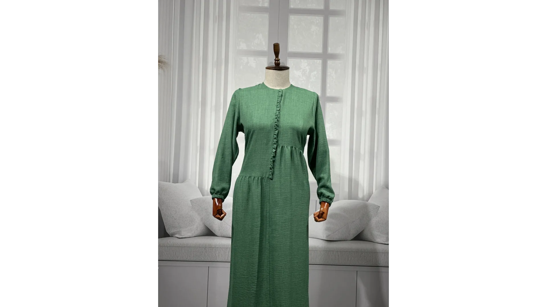 HESNA 8122 ELBİSE - BENETTON - (Asorti: 3-6)