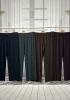 EBRU PANT-ETEK - SİYAH - (Asorti: 4-7)