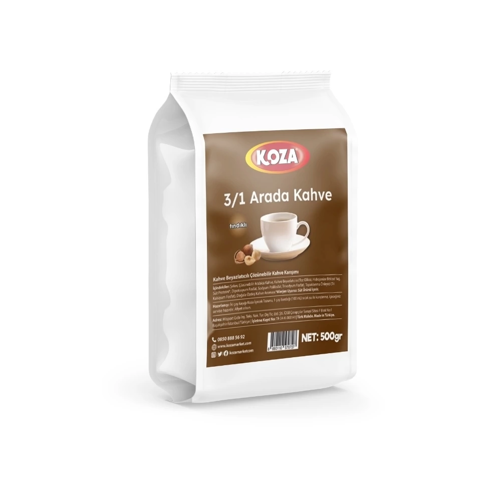 3ü 1 arada Fındıklı Kahve 500 gr