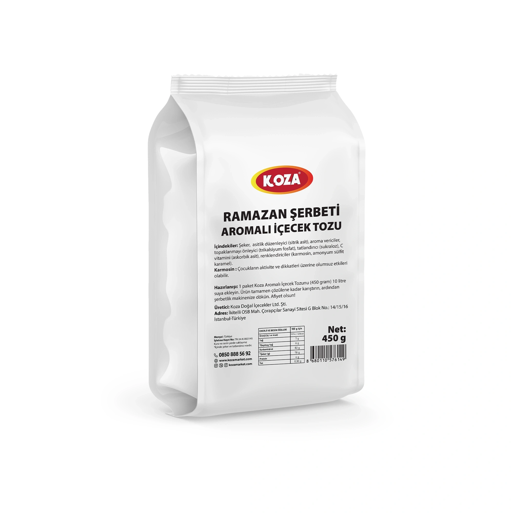 Ramazan Şerbeti (450 gr/10lt Su)