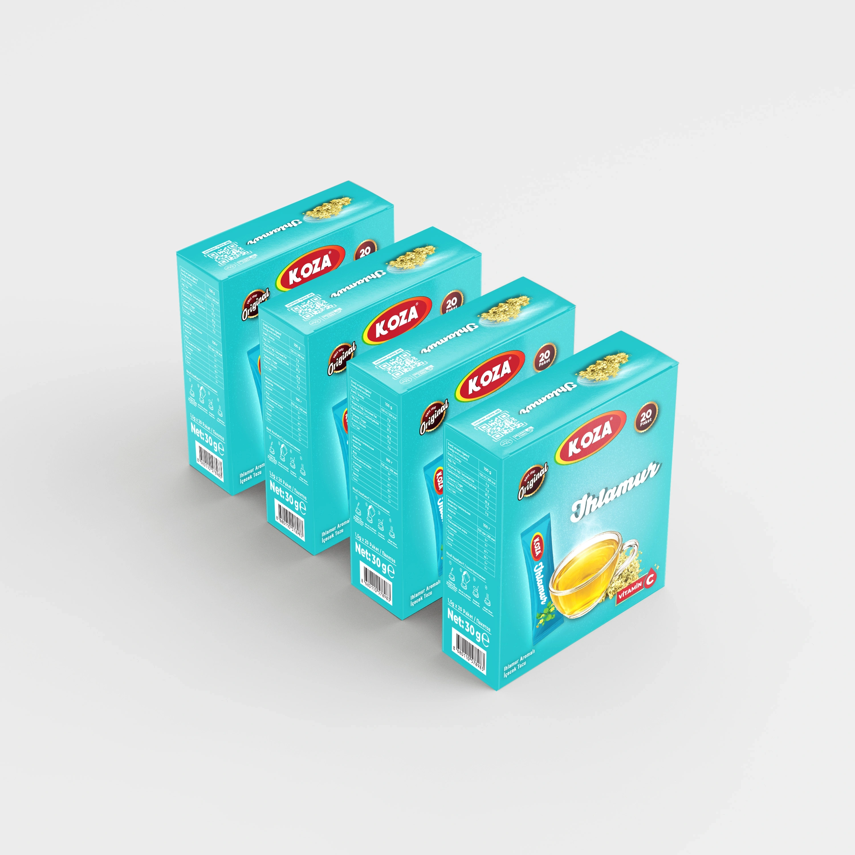 Tek İçimlik Ihlamur Aromalı İçecek Tozu (20 Stick)