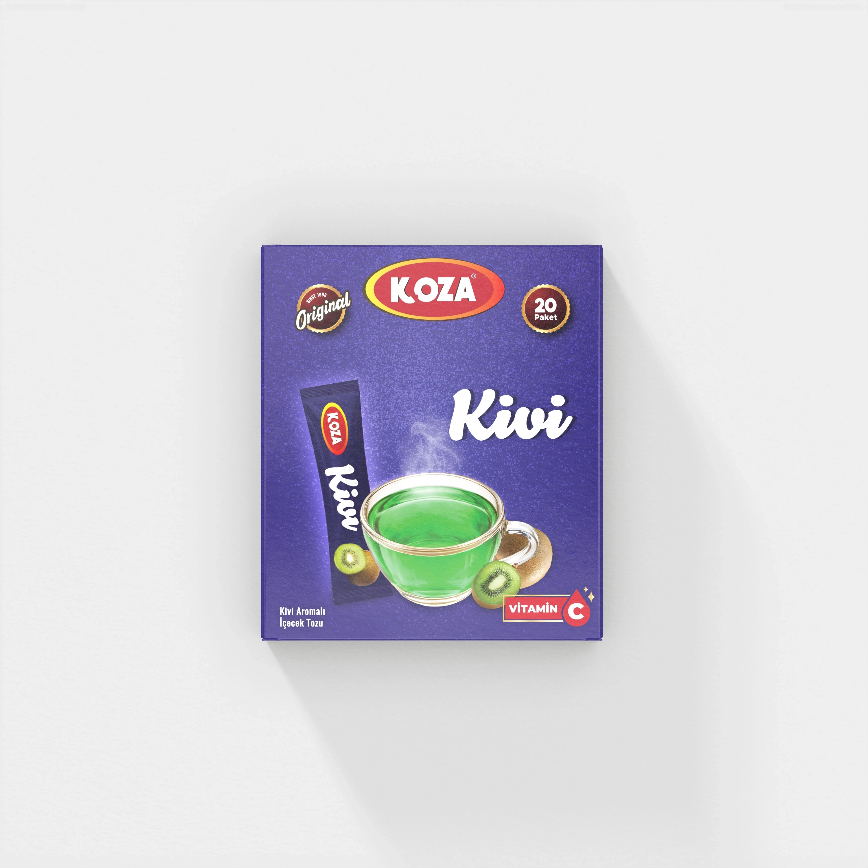 Tek İçimlik Kivi Aromalı İçecek Tozu (20 Stick)