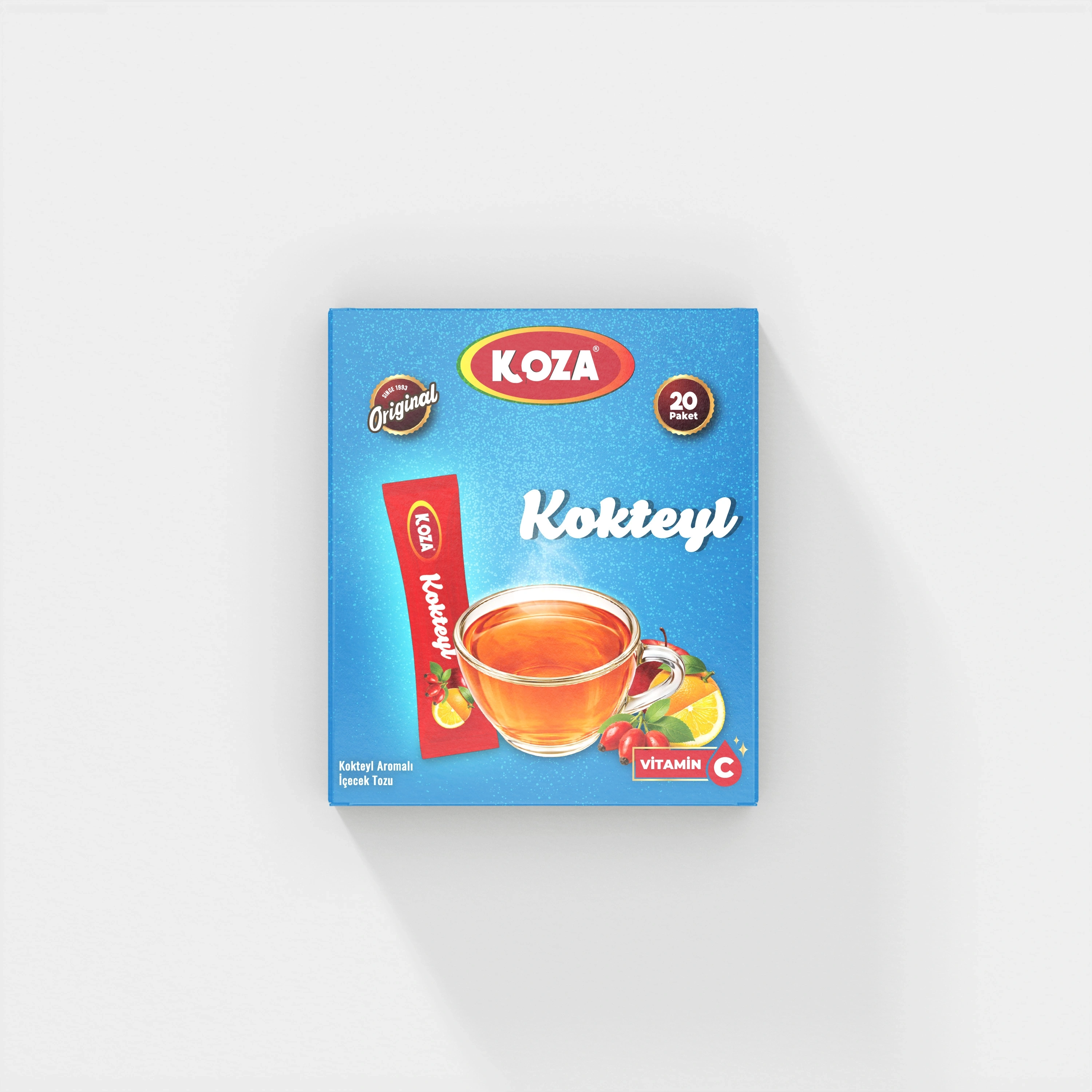 Tek İçimlik Kokteyl Aromalı İçecek Tozu (20 Stick)