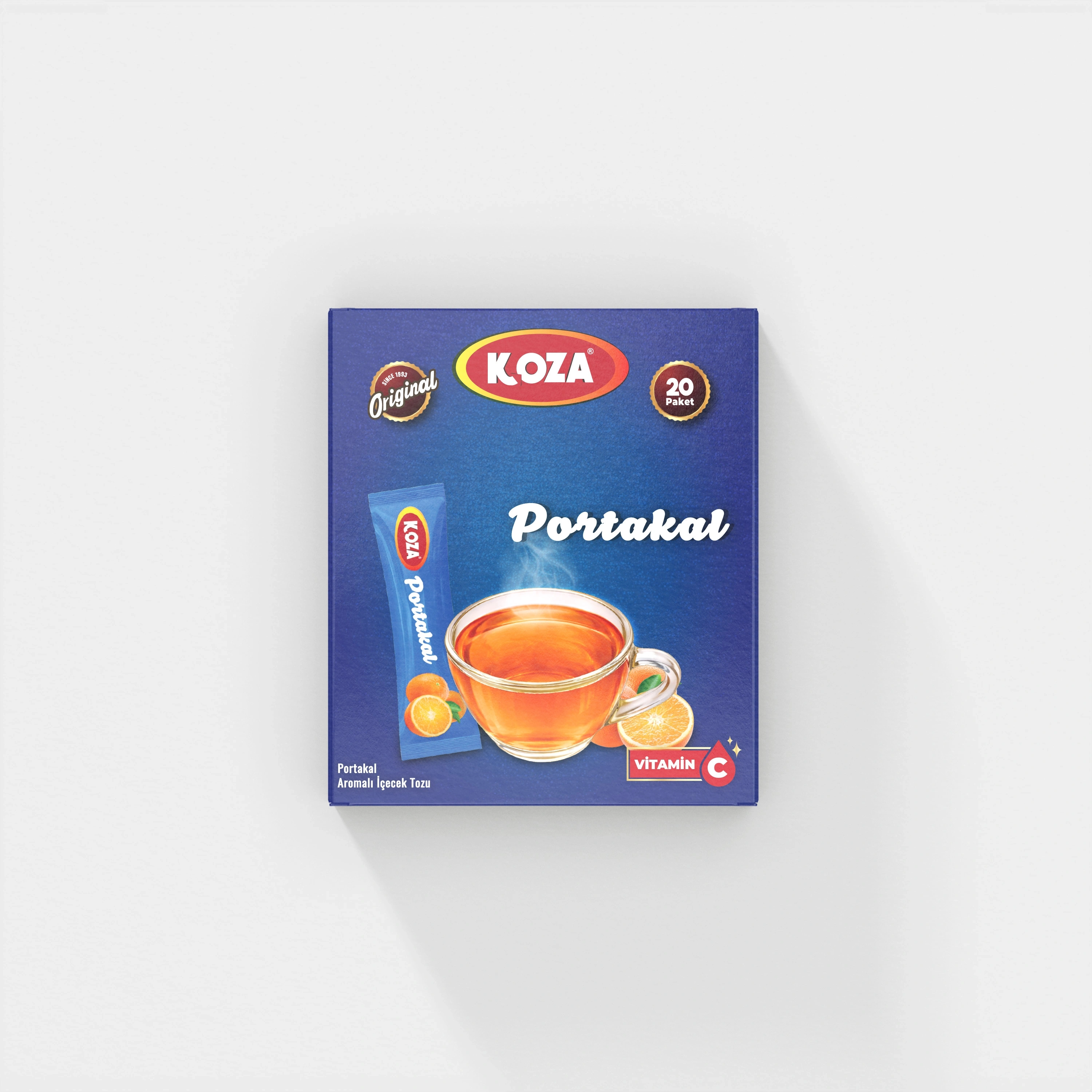 Tek İçimlik Portakal Aromalı İçecek Tozu (20 Stick)