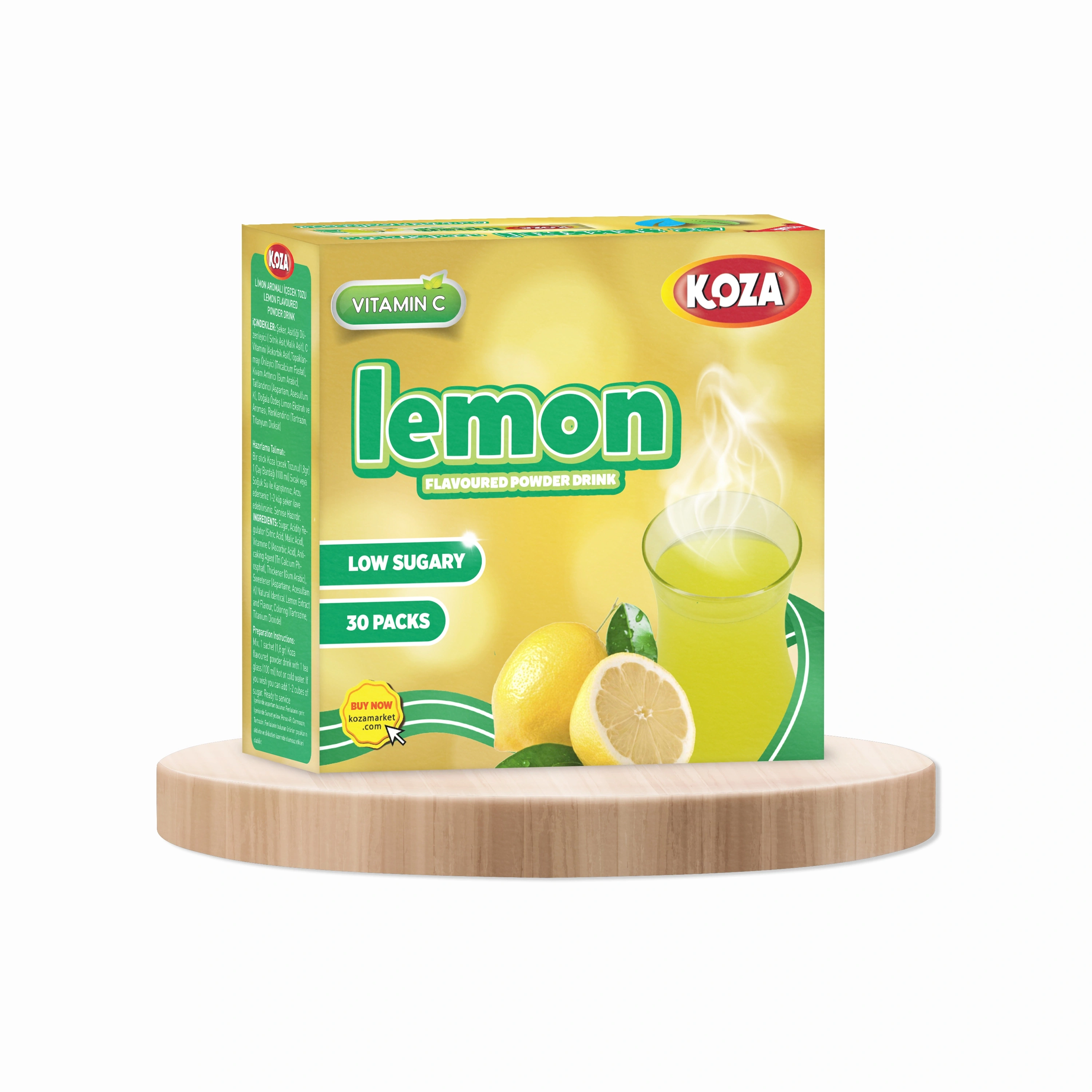 Az Şekerli Tek İçimlik Limon