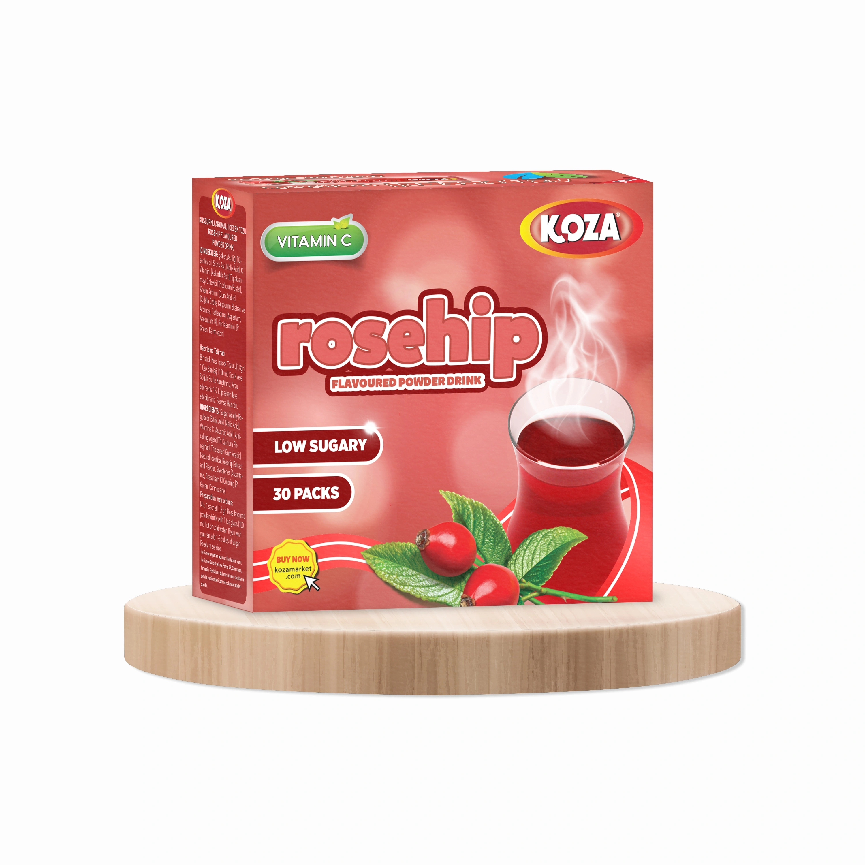 Az Şekerli Tek İçimlik Kuşburnu