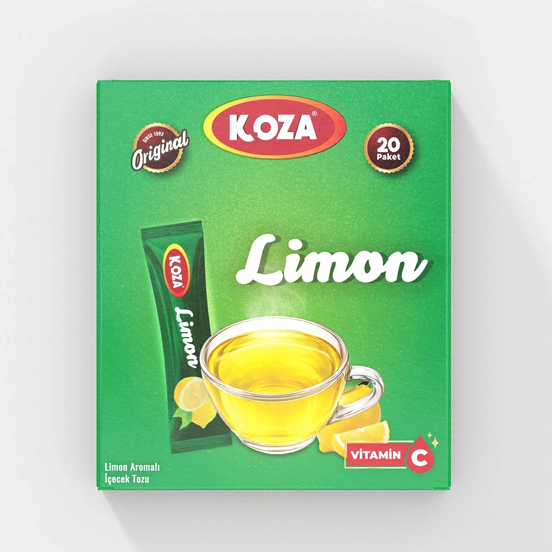 Tek İçimlik Limon Aromalı İçecek Tozu (20 Stick)