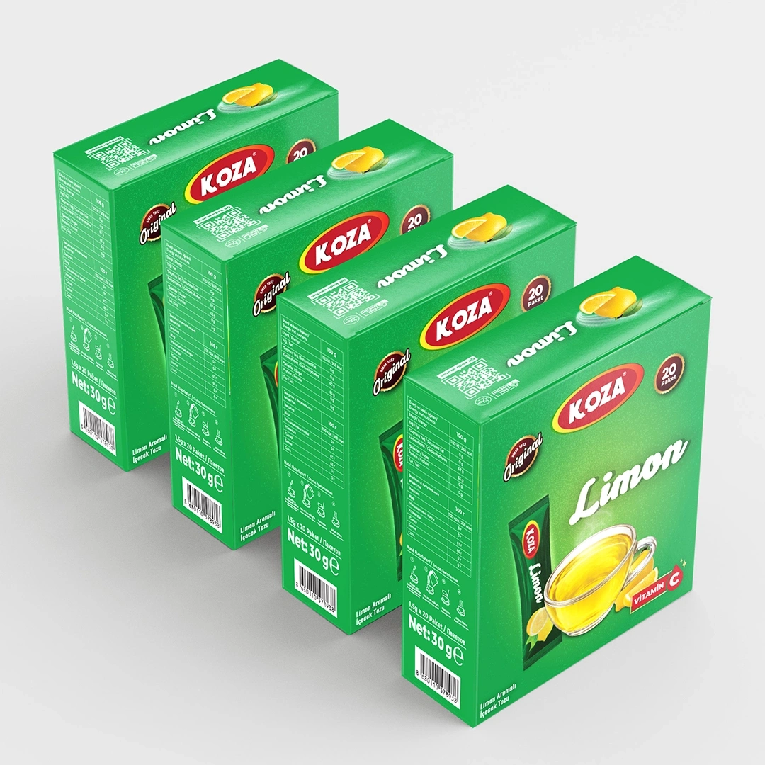 Tek İçimlik Limon Aromalı İçecek Tozu (20 Stick)