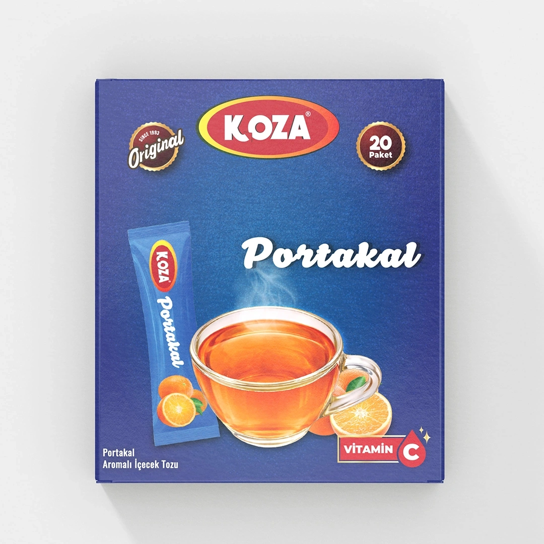Tek İçimlik Portakal Aromalı İçecek Tozu (20 Stick)