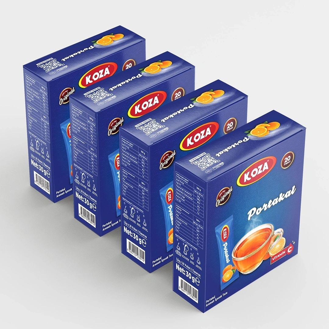 Tek İçimlik Portakal Aromalı İçecek Tozu (20 Stick)