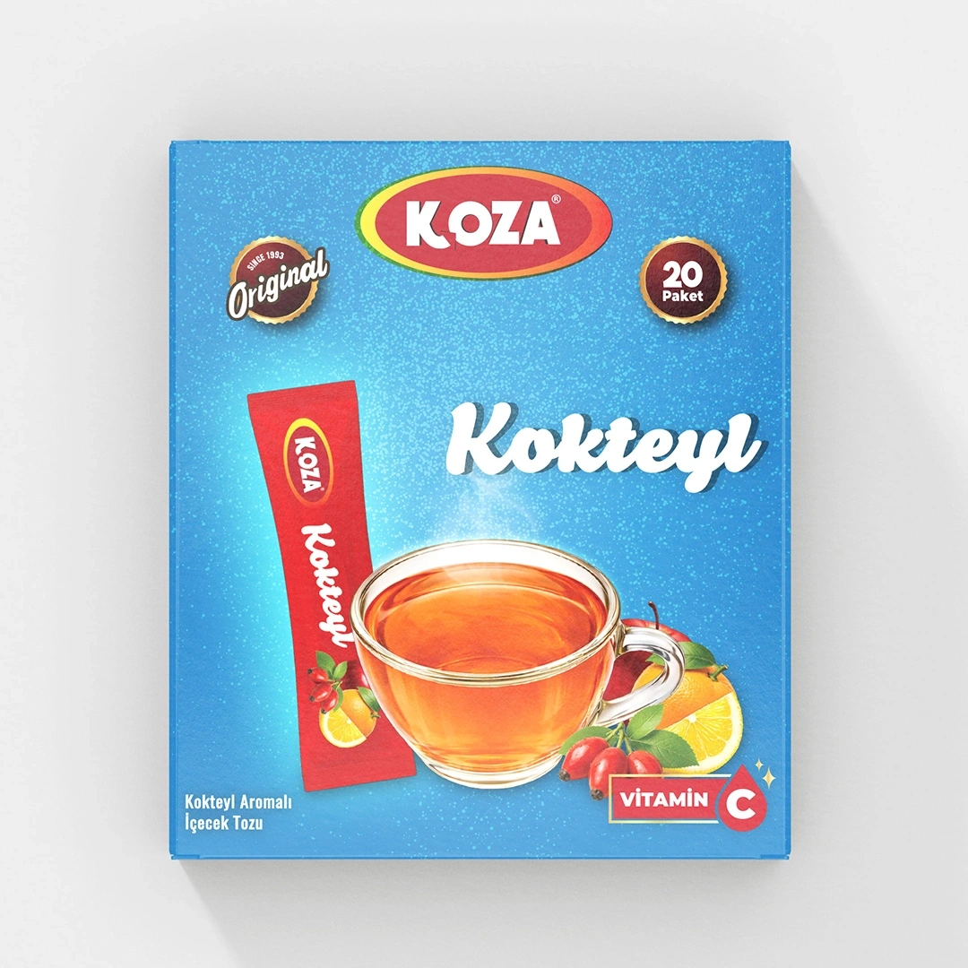 Tek İçimlik Kokteyl Aromalı İçecek Tozu (20 Stick)