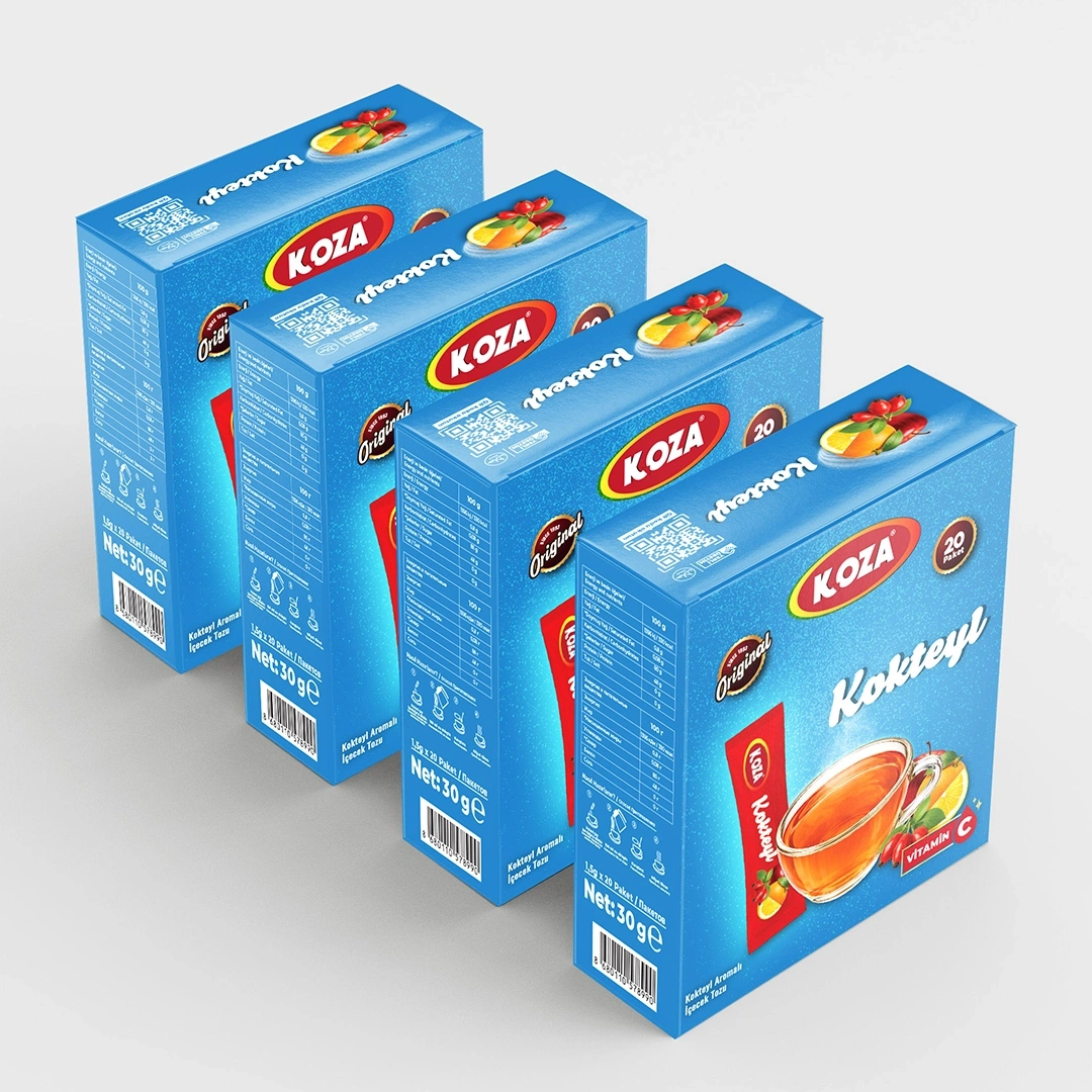 Tek İçimlik Kokteyl Aromalı İçecek Tozu (20 Stick)