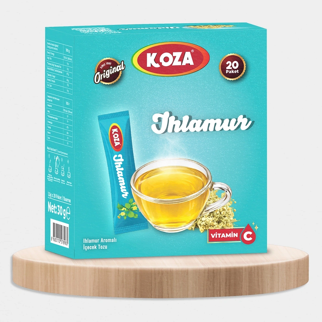 Tek İçimlik Ihlamur Aromalı İçecek Tozu (20 Stick)